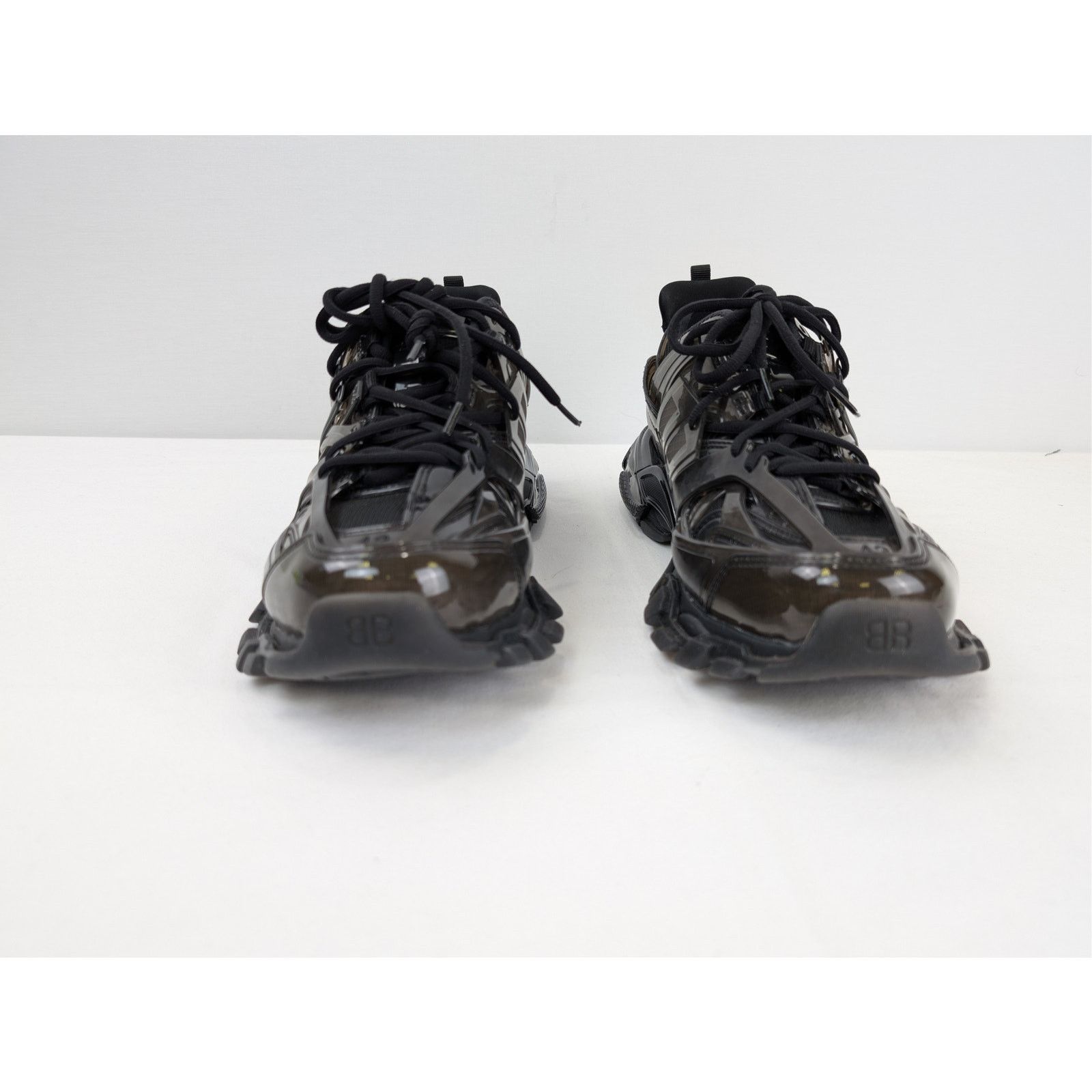 Balenciaga o1rshd1 Track Jelly Fish Track Sneakers in Black Size US 10 / EU 43 - 10 Thumbnail