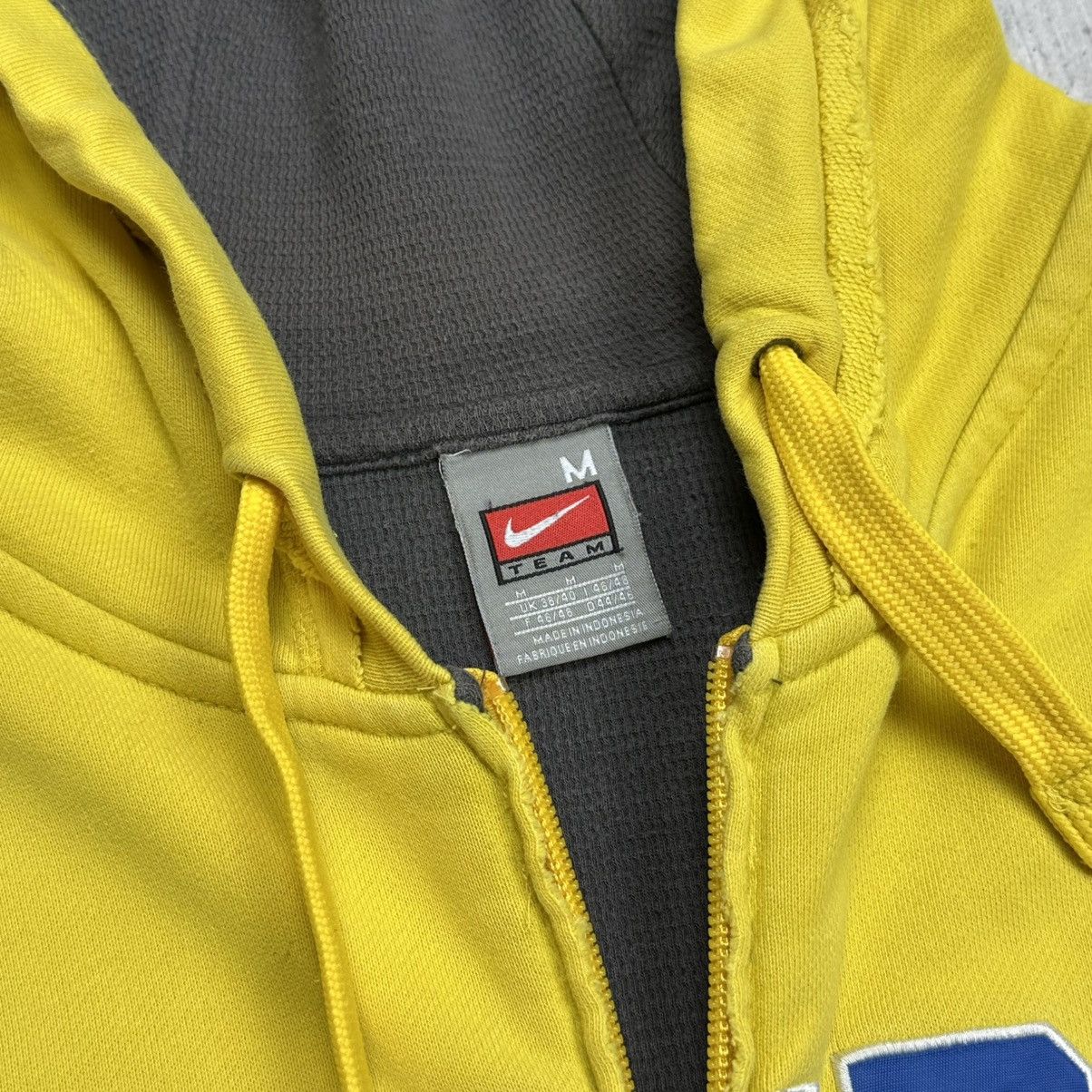 Nike × Vintage Vintage Nike Team Sweden Hockey Rare 90s Zip Hoodie Size US M / EU 48-50 / 2 - 3 Thumbnail