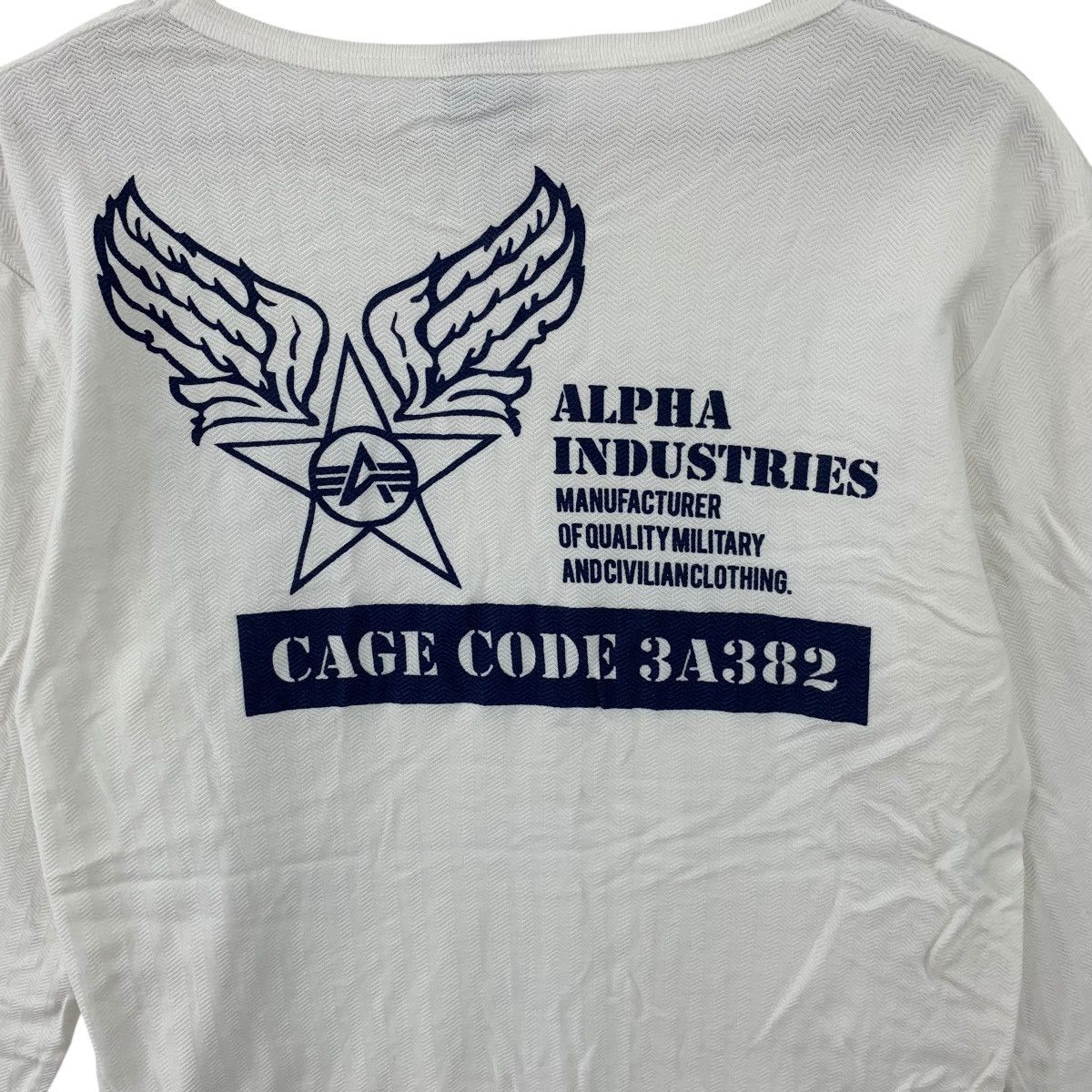 Alpha Industries Vintage ALPHA INDUSTRIES US Alpha Corps Military Tee Shirt Size M / US 6-8 / IT 42-44 - 8 Thumbnail