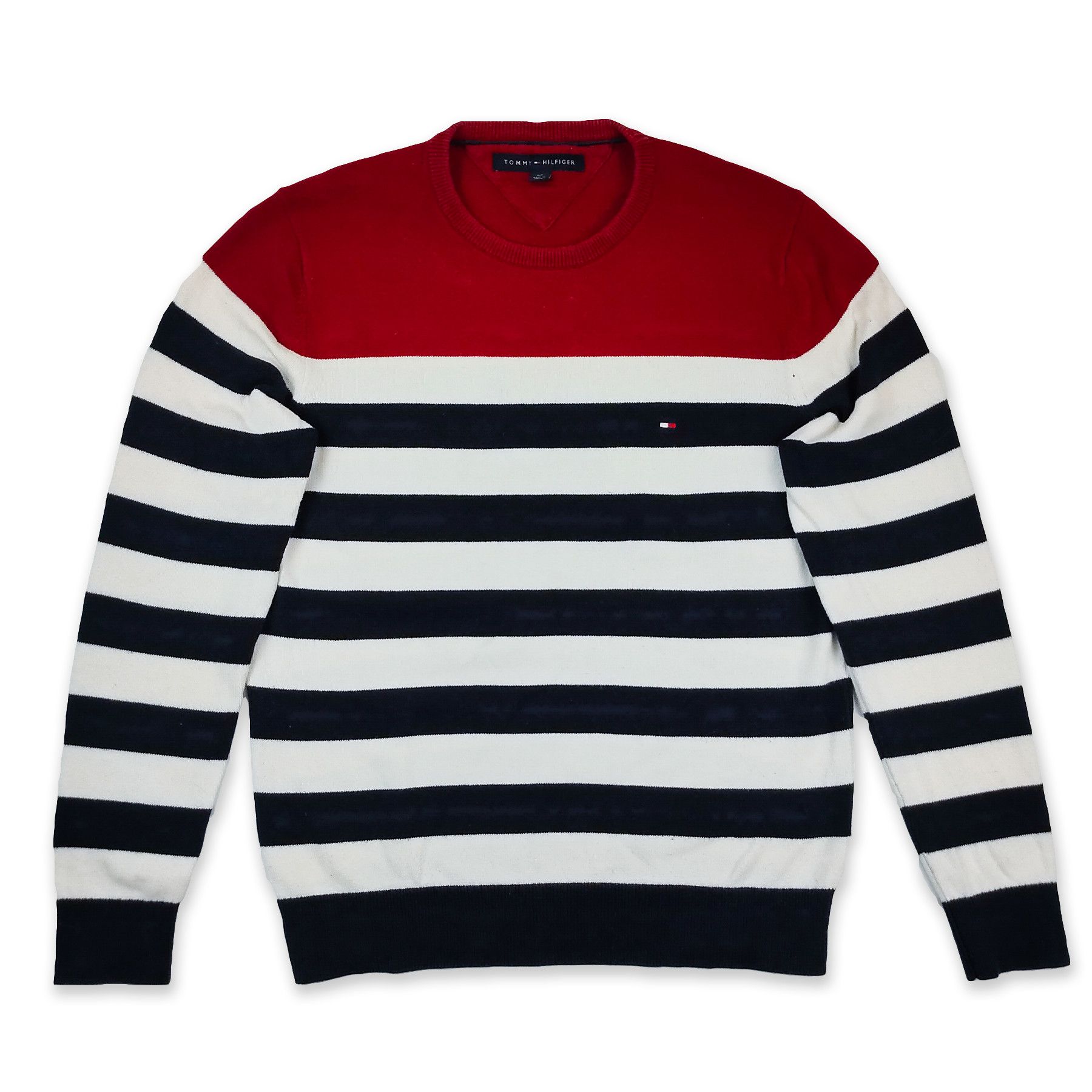 Tommy Hilfiger Tommy Hilfiger Vintage Striped Sweater Size US S / EU 44-46 / 1 - 2 Thumbnail