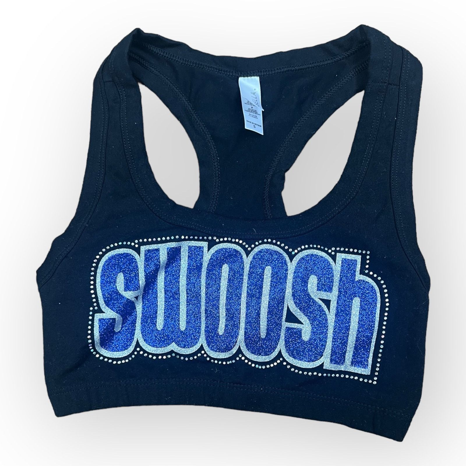 Vintage Cheer Athletics Swoosh Sport Bra - Bedazzled Vintage Size ONE SIZE - 5 Thumbnail