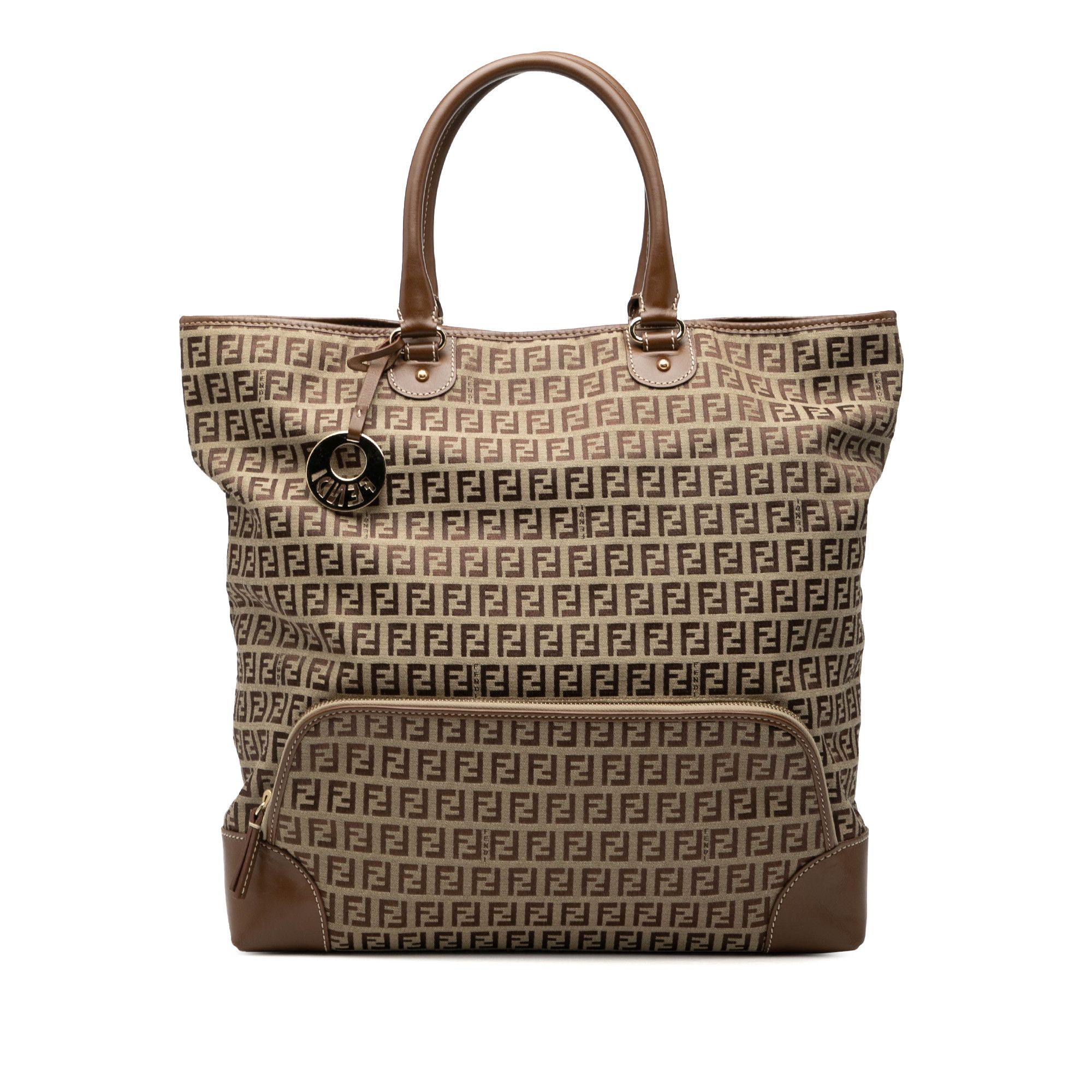 Fendi Fendi Zucchino Canvas Chef Shopping Tote Size ONE SIZE - 1 Thumbnail