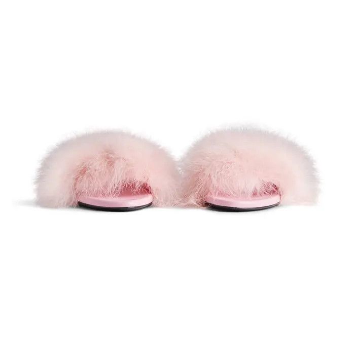 Balenciaga o1bcso1str0126 Boudoir 70mm Sandals in Pink Size US 9.5 / IT 39.5 - 3 Thumbnail