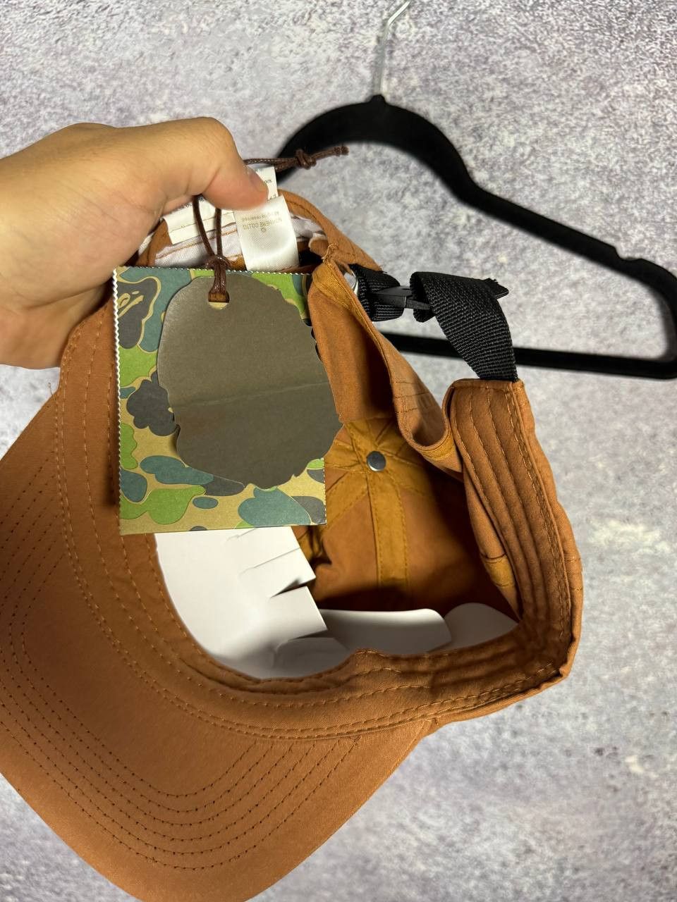 Other Bape A bathing Ape style brown nwt Hats y2k Size ONE SIZE - 13 Thumbnail