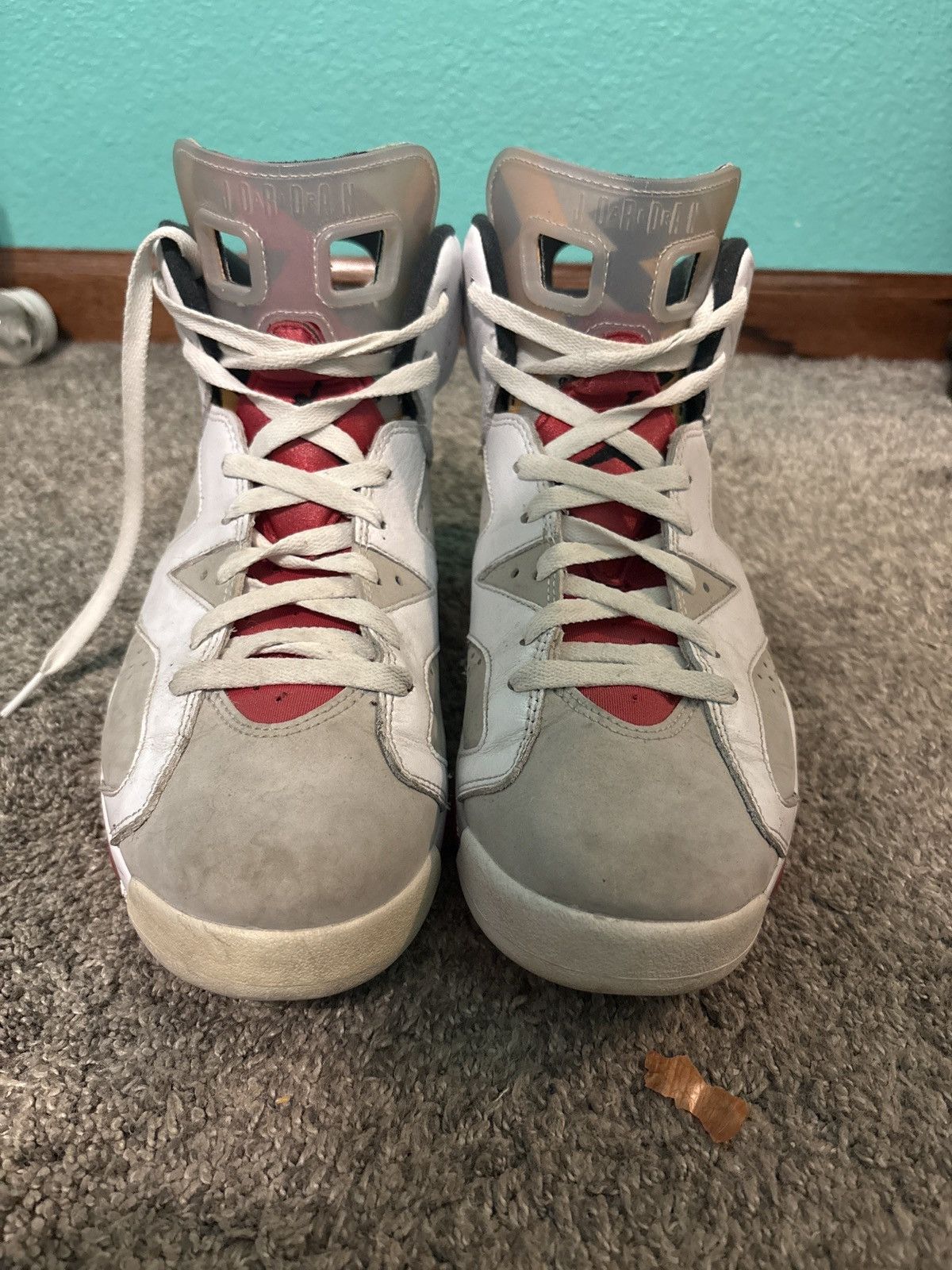 Jordan Brand Air Jordan 6 Retro Hare’s Size US 10 / EU 43 - 5 Thumbnail