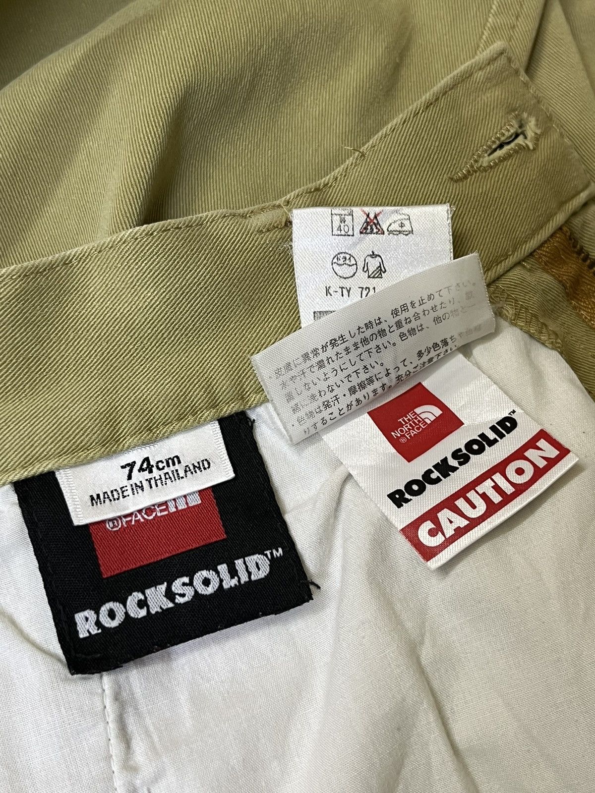 The North Face THE NORTH FACE ROCKSOLID STRETCH COTTON CHINO PANTS Size US 29 - 19 Thumbnail