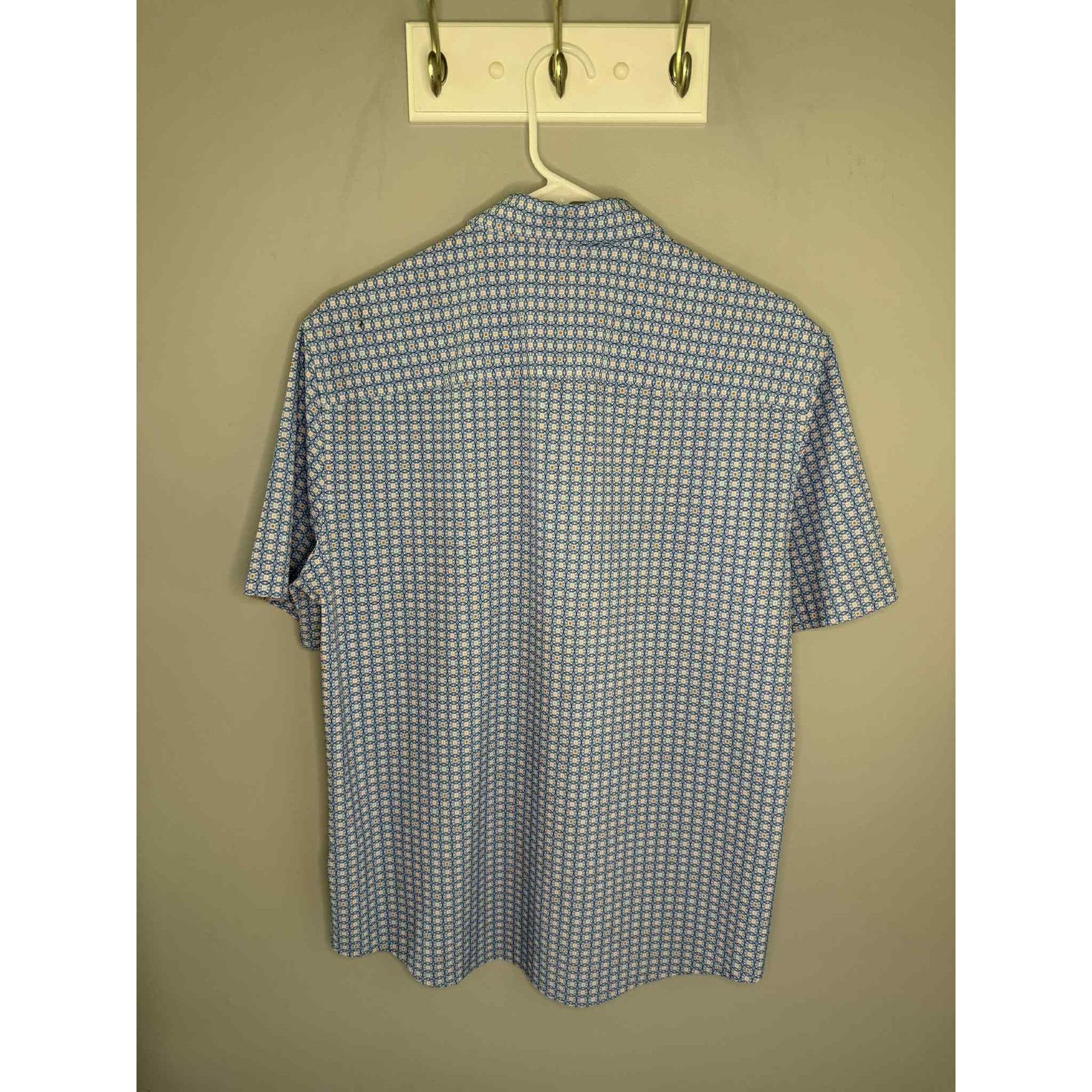 Johnston & Murphy Johnston & Murphy Extreme Comfort Button-Down Shirt Blue S Size US S / EU 44-46 / 1 - 5 Thumbnail
