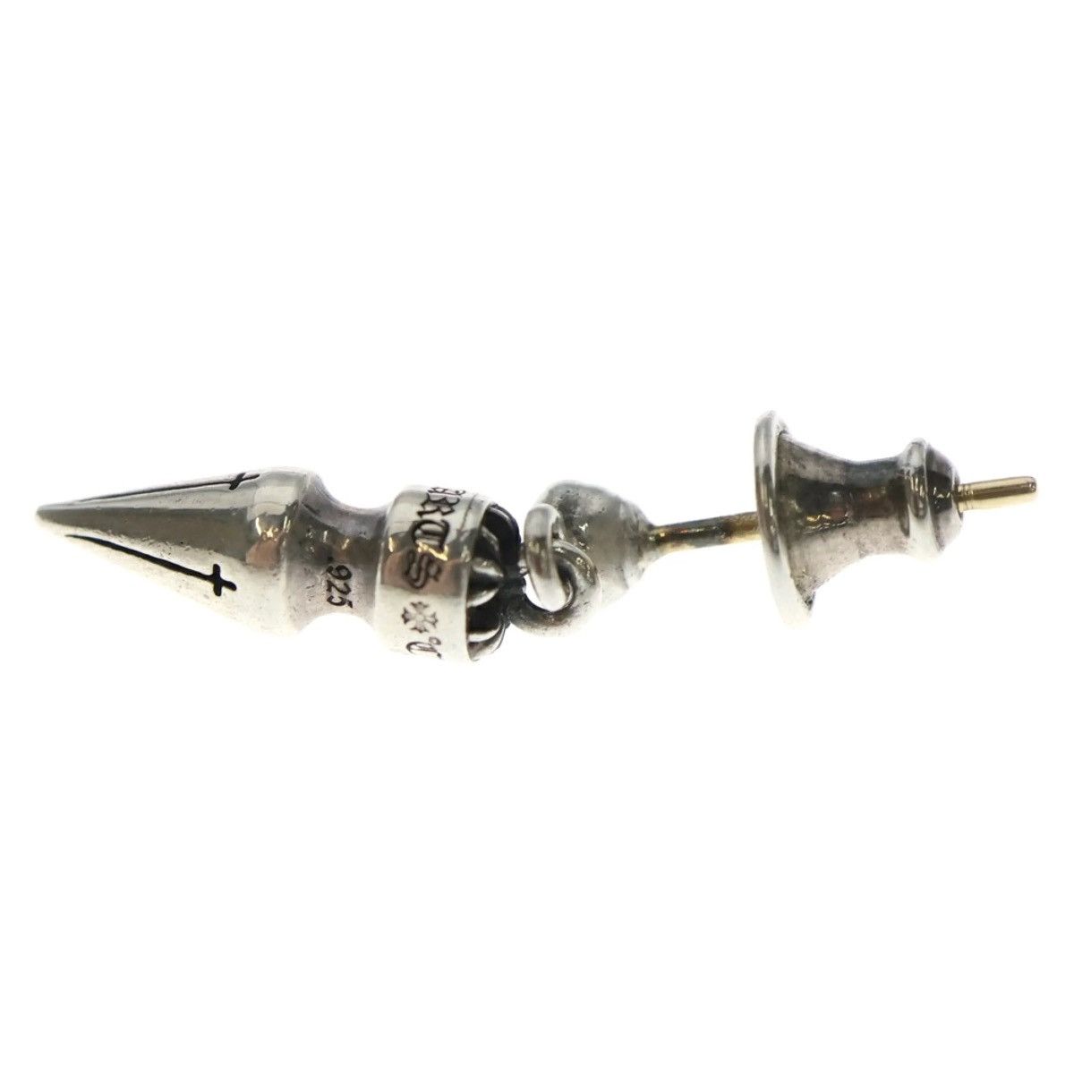 Chrome Hearts Chrome Hearts Tiny Spike Drop earring Size ONE SIZE - 3 Thumbnail
