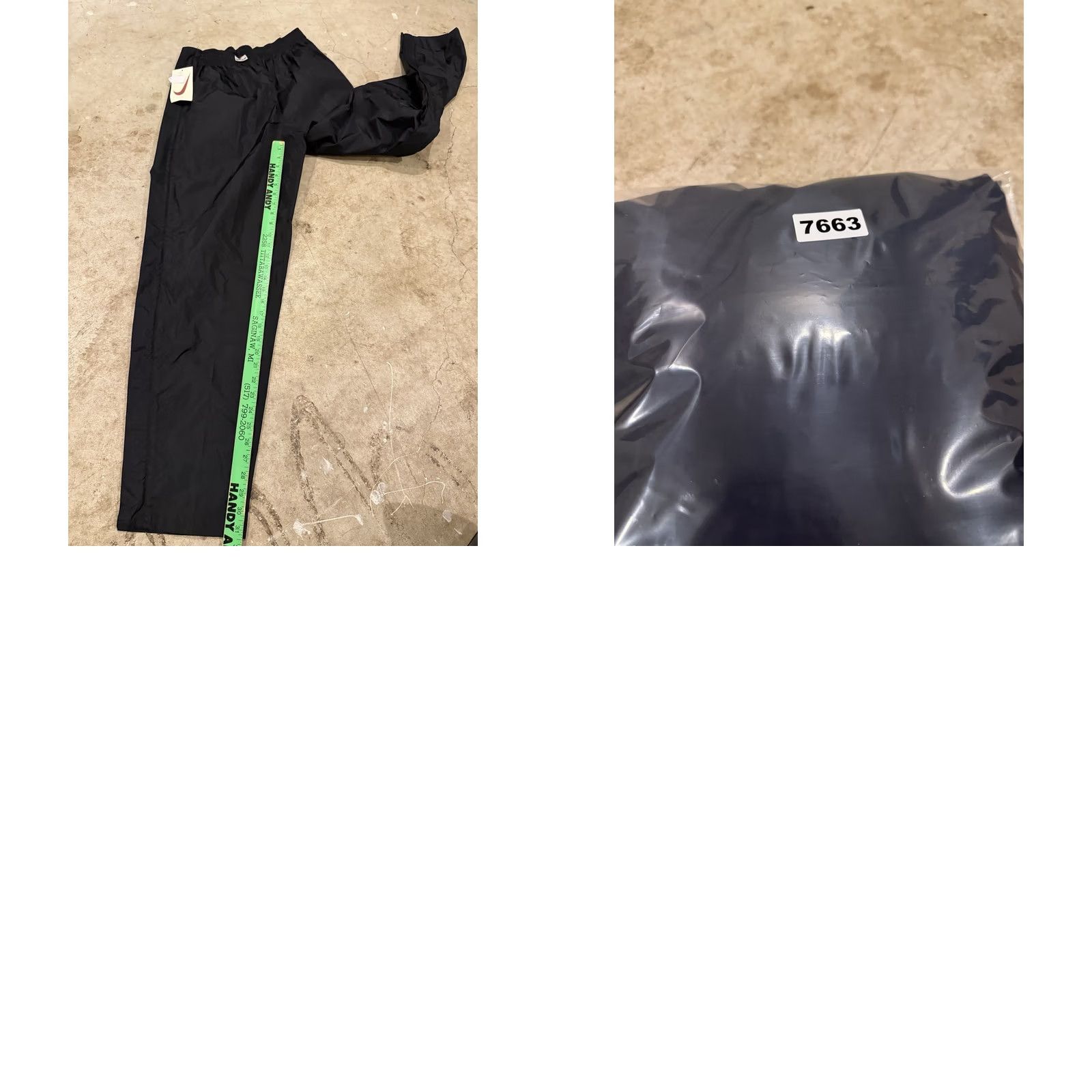 Nike VINTAGE Nike Track Pants Black Womens XL Full Zip 90s Rare Size 40" / US 18 - 8 Thumbnail