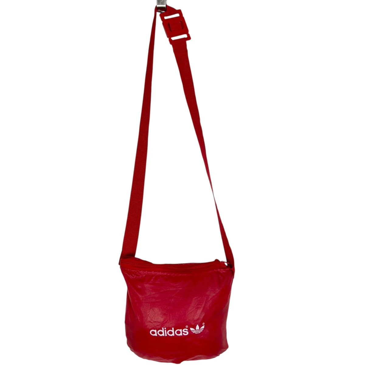 Adidas × Vintage Vintage Adidas Trefoil Windbreaker Jacket Foldable Bag Size US XL / EU 56 / 4 - 2 Thumbnail
