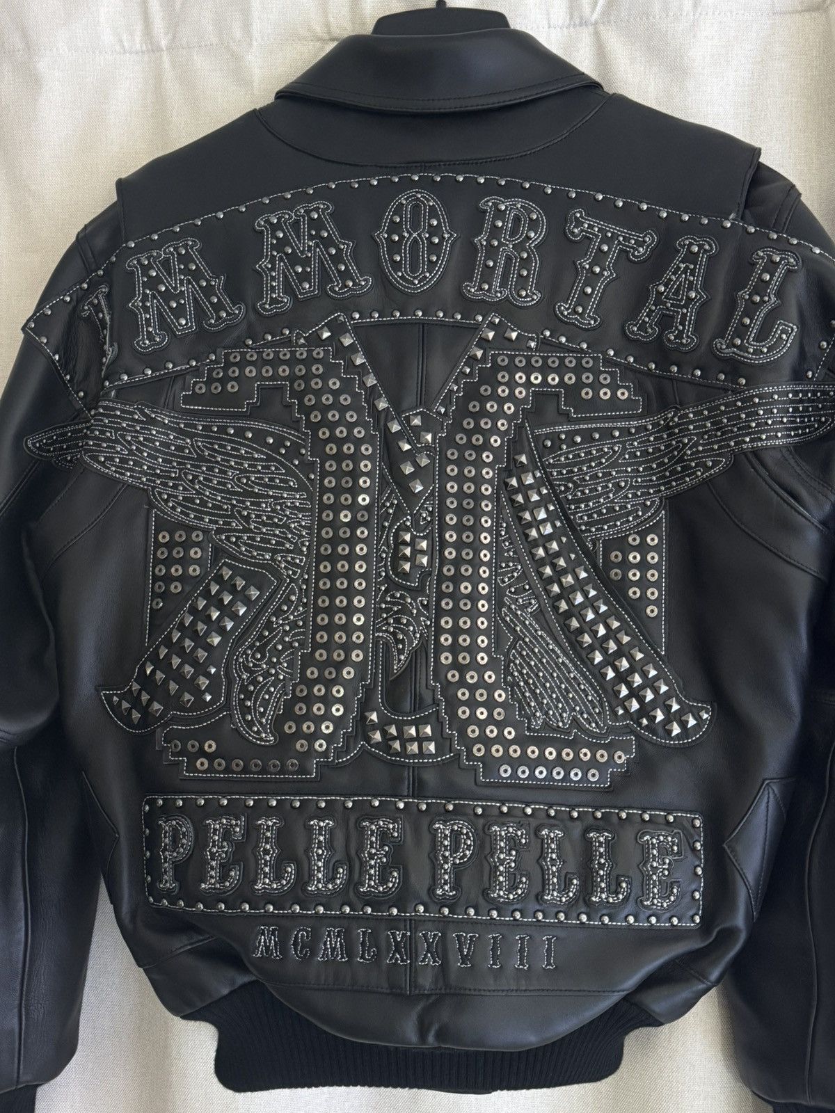 Pelle Pelle Pelle Pelle Opium Label Playboi Carti Immortal LeatherJacket Size US L / EU 52-54 / 3 - 3 Thumbnail