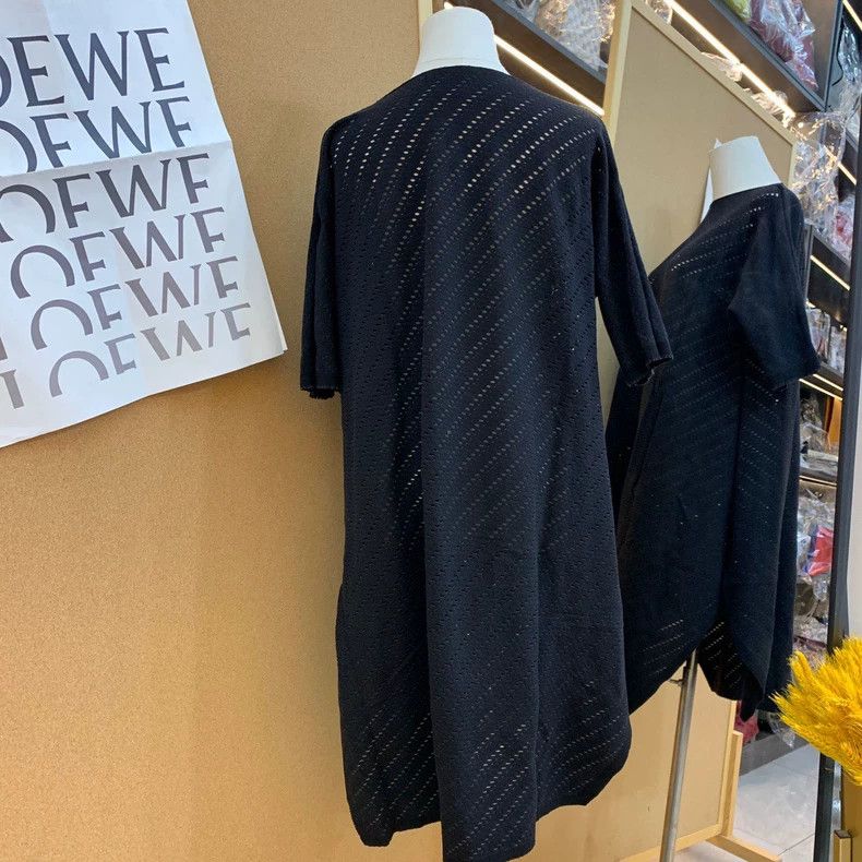 Issey Miyake Issey Miyake size:2 Black cut-out dress Size M / US 6-8 / IT 42-44 - 3 Thumbnail