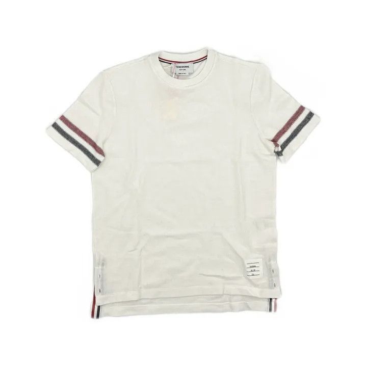 Thom Browne Thom Browne Striped Crew Neck T-Shirt -2507 Size US S / EU 44-46 / 1 - 8 Thumbnail