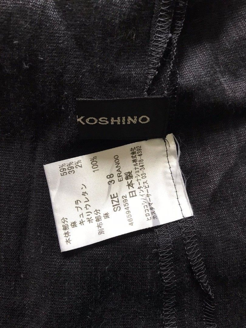 Designer × Hiroko Koshino Homme × Japanese Brand Hiroko Koshino Shirts Long Size XS / US 0-2 / IT 36-38 - 6 Thumbnail