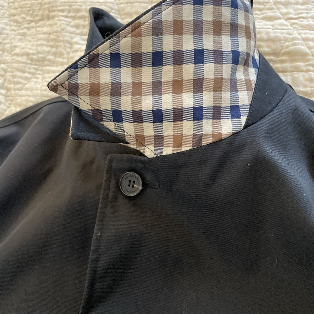 Aquascutum Classic Overcoat Size US L / EU 52-54 / 3 - 6 Thumbnail