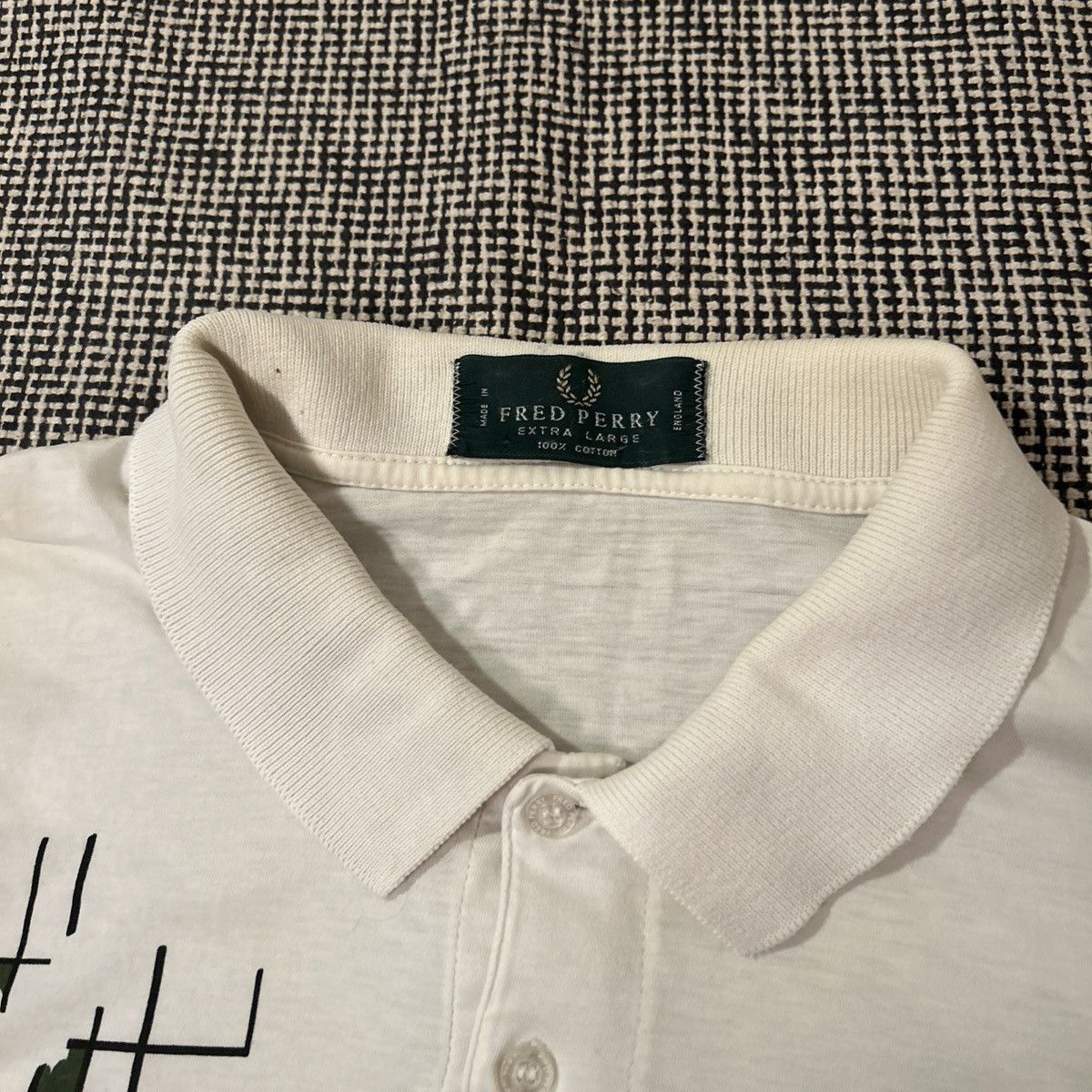 Fred Perry Vintage Fred Perry tennis AOP polo Size US XL / EU 56 / 4 - 3 Thumbnail