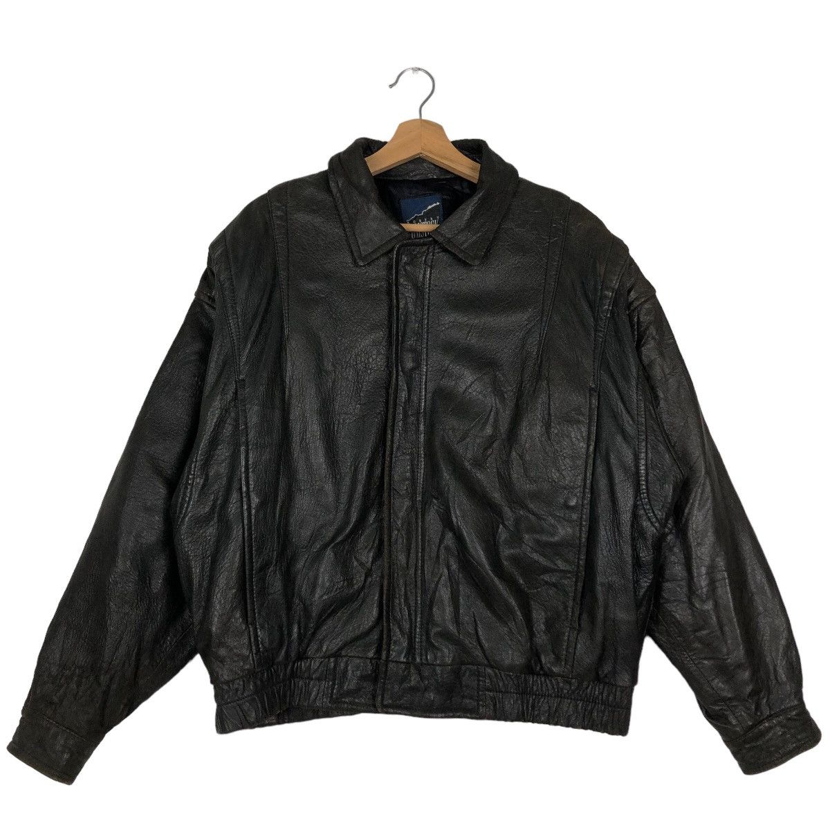 Genuine Leather 🔥90’s Vintage Bomber Genuine Leather Jacket Robert Comstock Size US L / EU 52-54 / 3 - 1 Thumbnail
