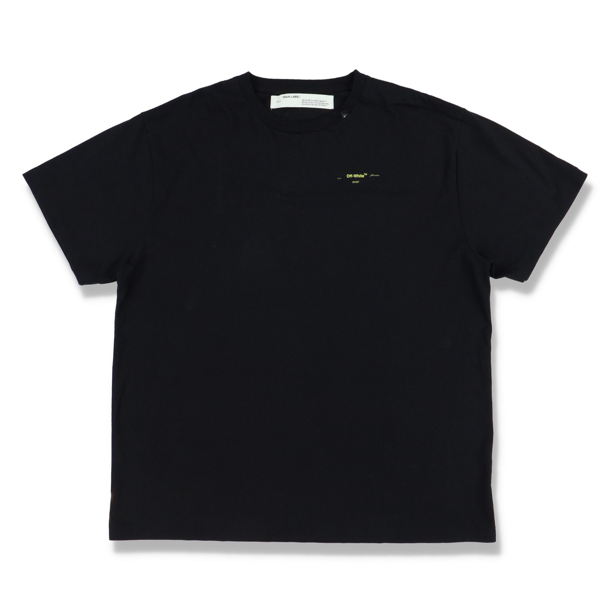 Off-White Black and Yellow Acrylic Arrows Oversized T-Shirt Size US M / EU 48-50 / 2 - 5 Thumbnail