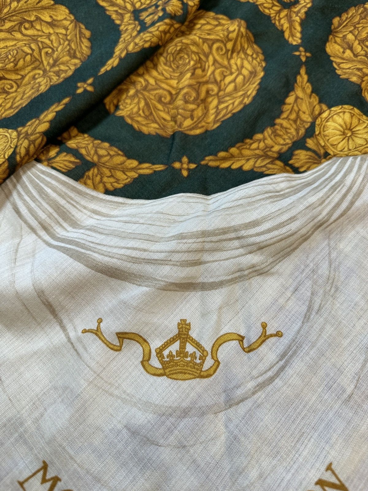 Christian Dior Monsieur Vintage Christian Dior Moët&Chandon Wool Scarf Muffler Rare Size ONE SIZE - 6 Thumbnail