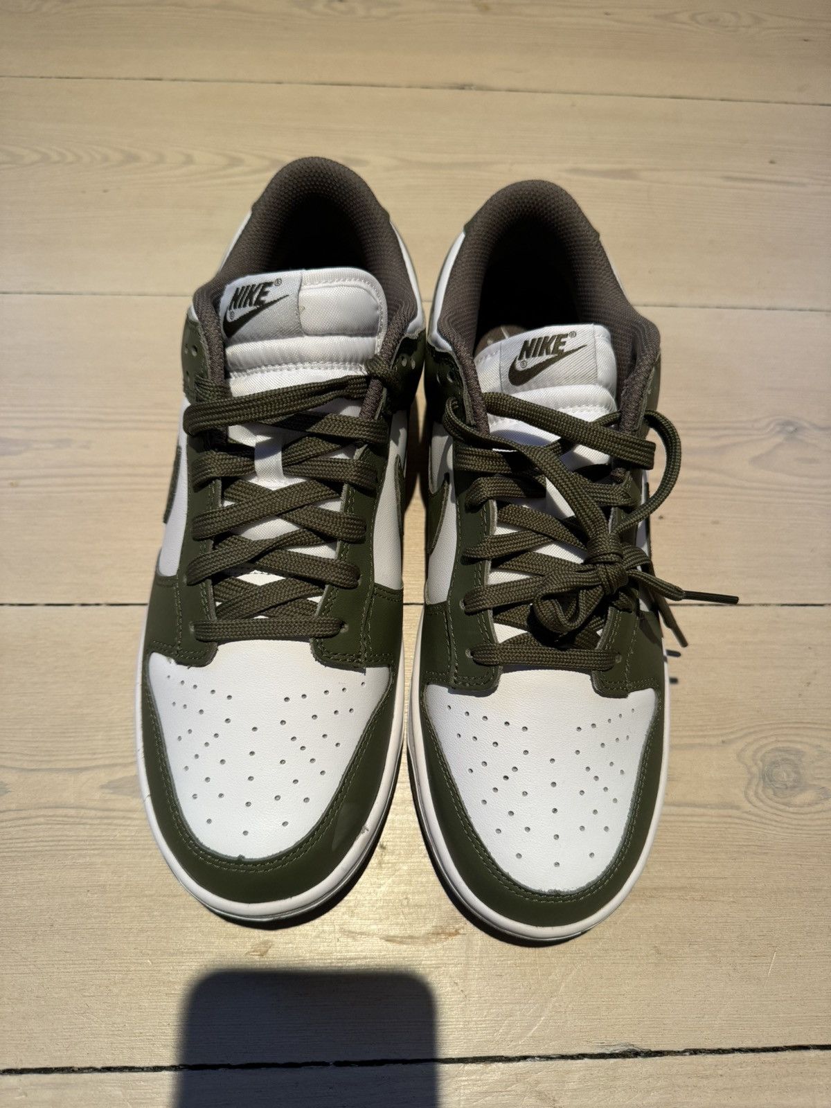 Women's Nike dunk low medium olive