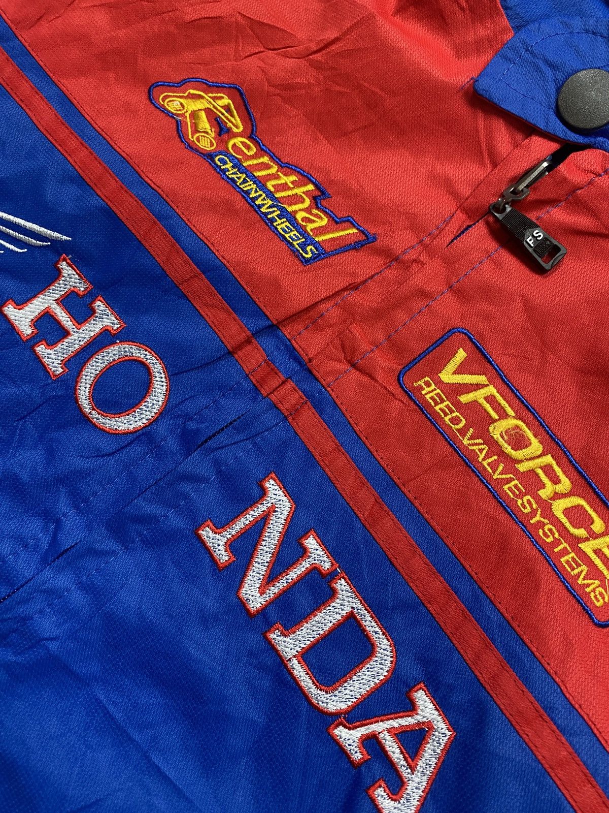 Marlboro × Vintage Marlboro Mercedes Benz West Honda Racing Reversible Vest Size US XL / EU 56 / 4 - 15 Thumbnail