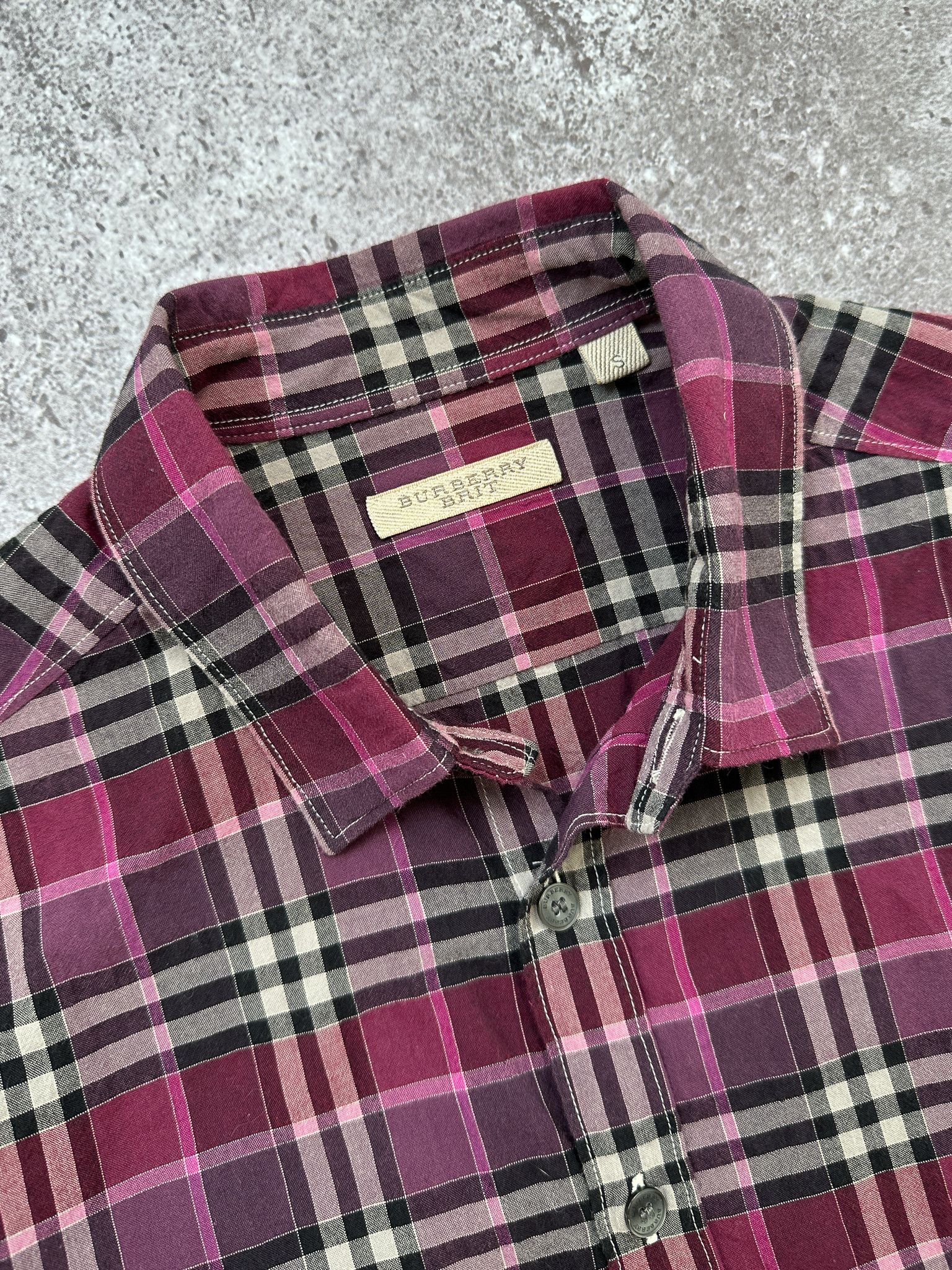Burberry Burberry Check Shirt Size S - M Size US S / EU 44-46 / 1 - 5 Thumbnail