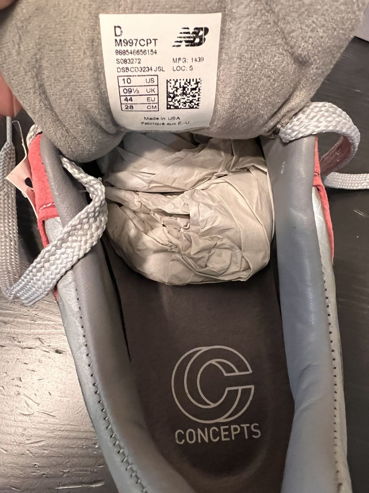CNCPTS × New Balance New Balance 997 X Concepts "Rose" Rare Special Box Size 10 Size US 10 / EU 43 - 19 Thumbnail