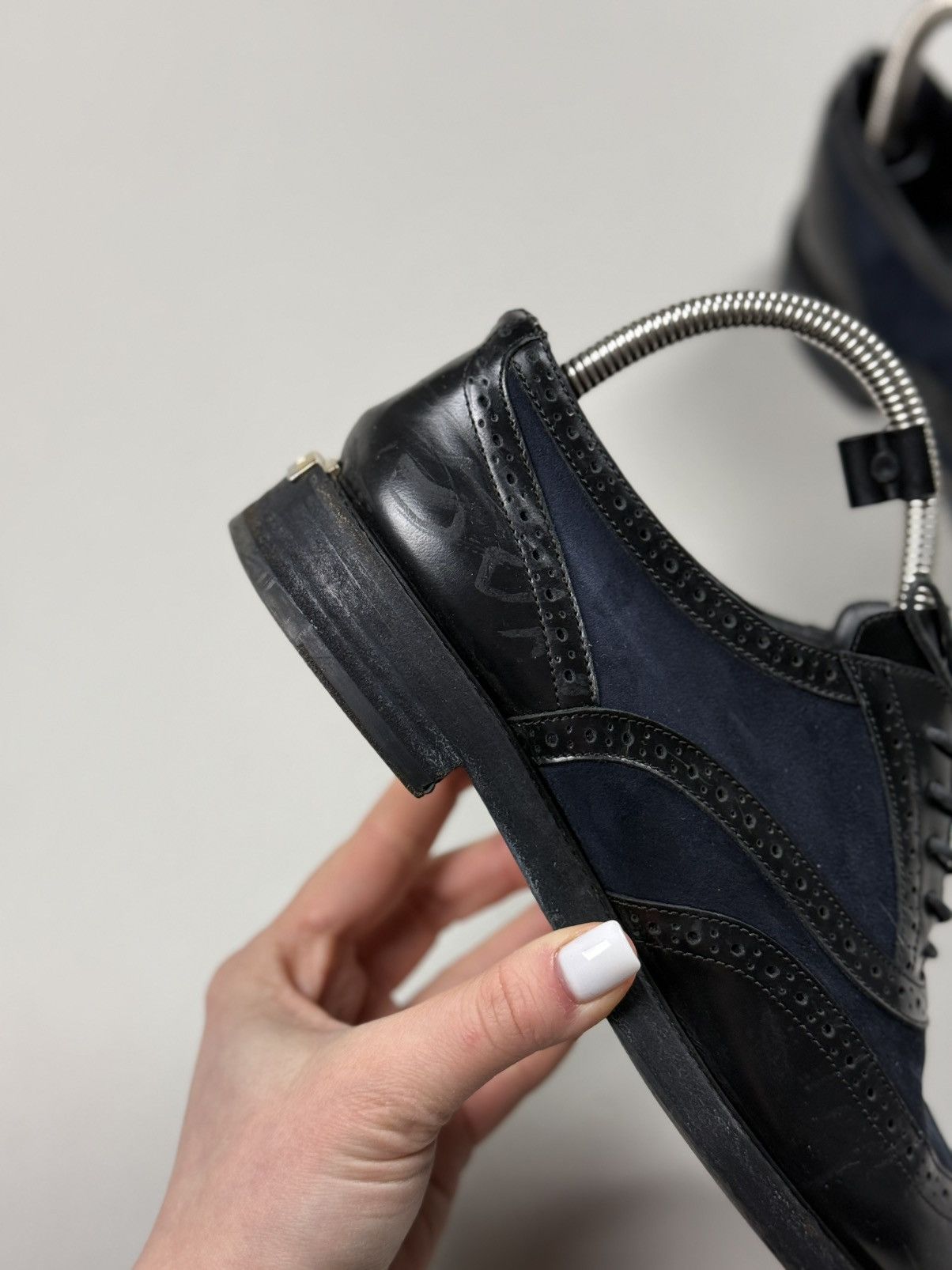 Burberry Burberry Ladies Leather Brogue Formal Shoes Size 38 / US 8 Size US 8 / IT 38 - 5 Thumbnail