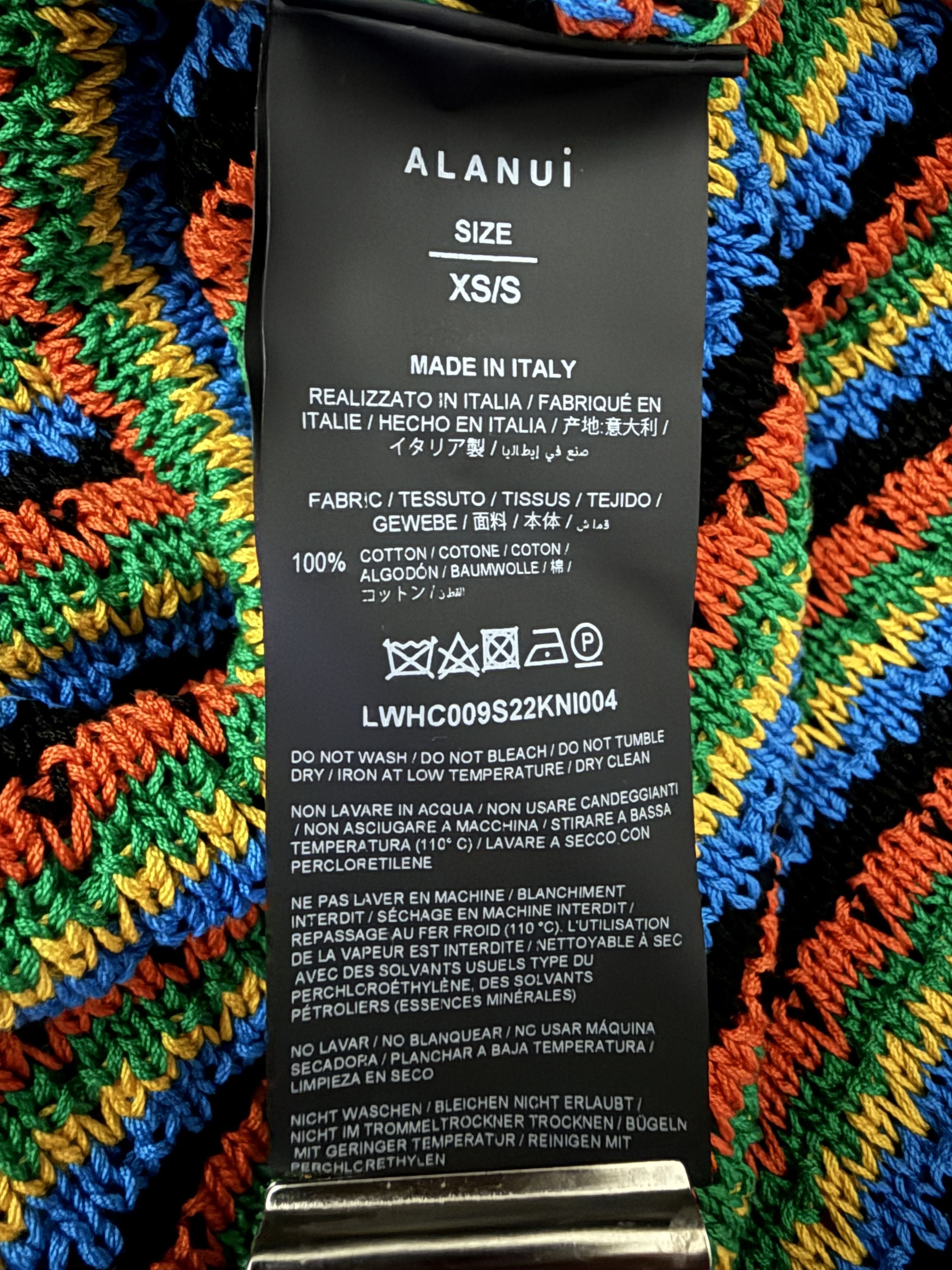 Alanui Knitted Tropical Vibes Kimono Size S / US 4 / IT 40 - 12 Thumbnail