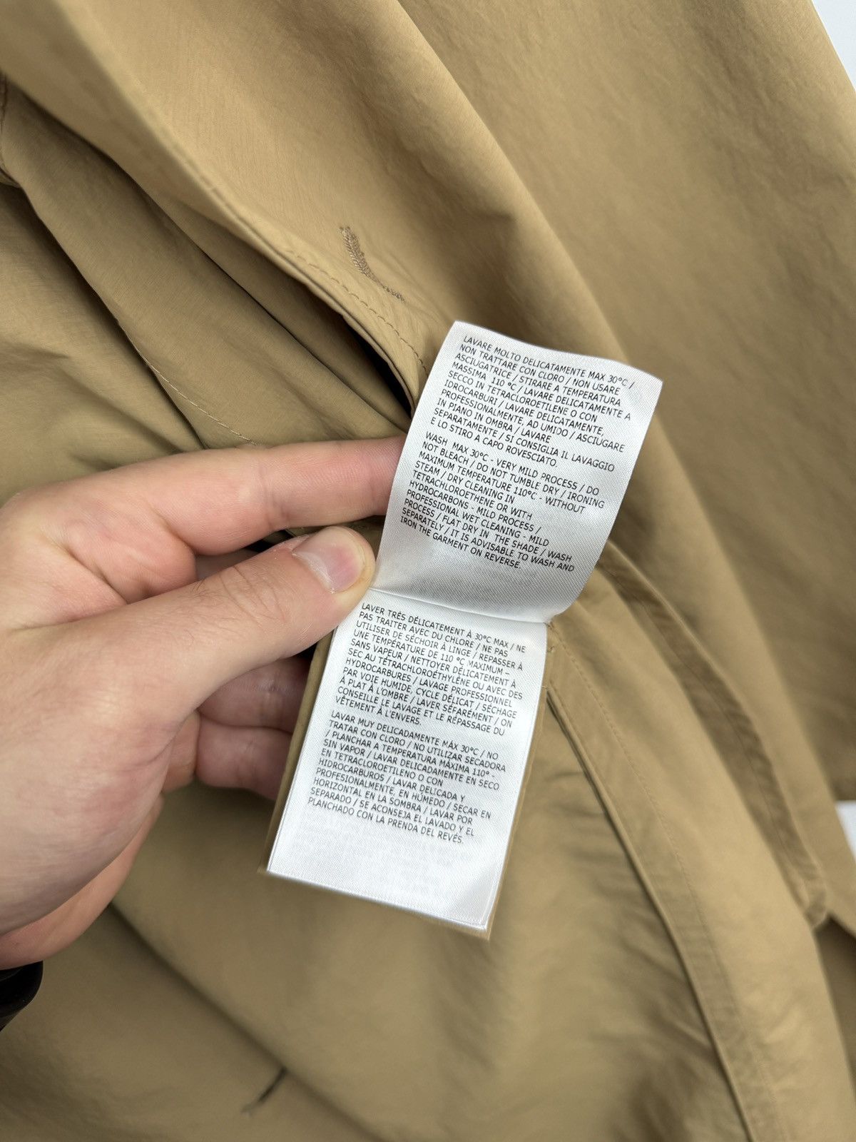 Moncler 🇮🇹 RRP $1155 Moncler Trench Coat Stribiden Rare Size M / US 6-8 / IT 42-44 - 13 Thumbnail
