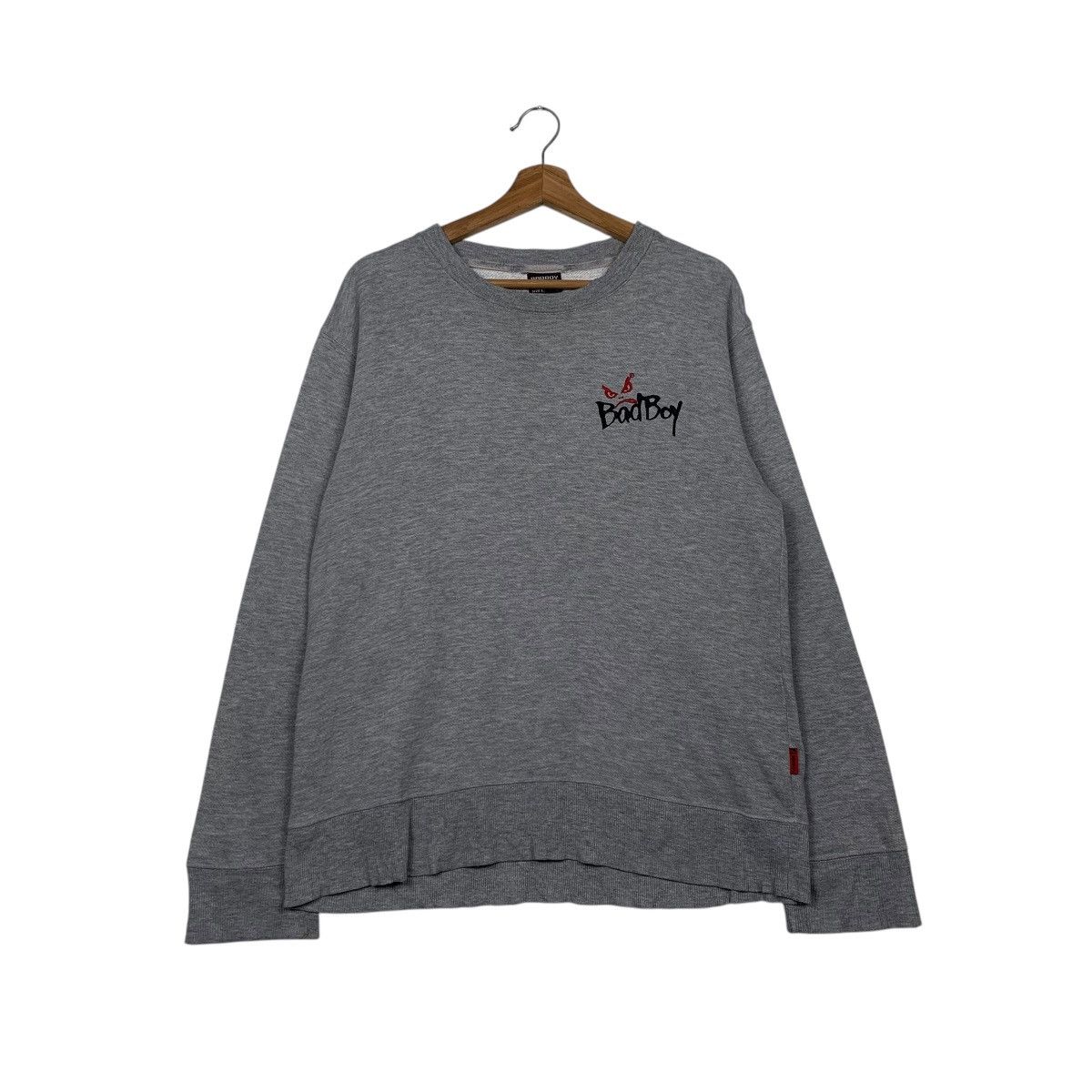 Japanese Brand Japanese Brand Bad Boy Crewneck Sweatshirt Size US L / EU 52-54 / 3 - 1 Thumbnail