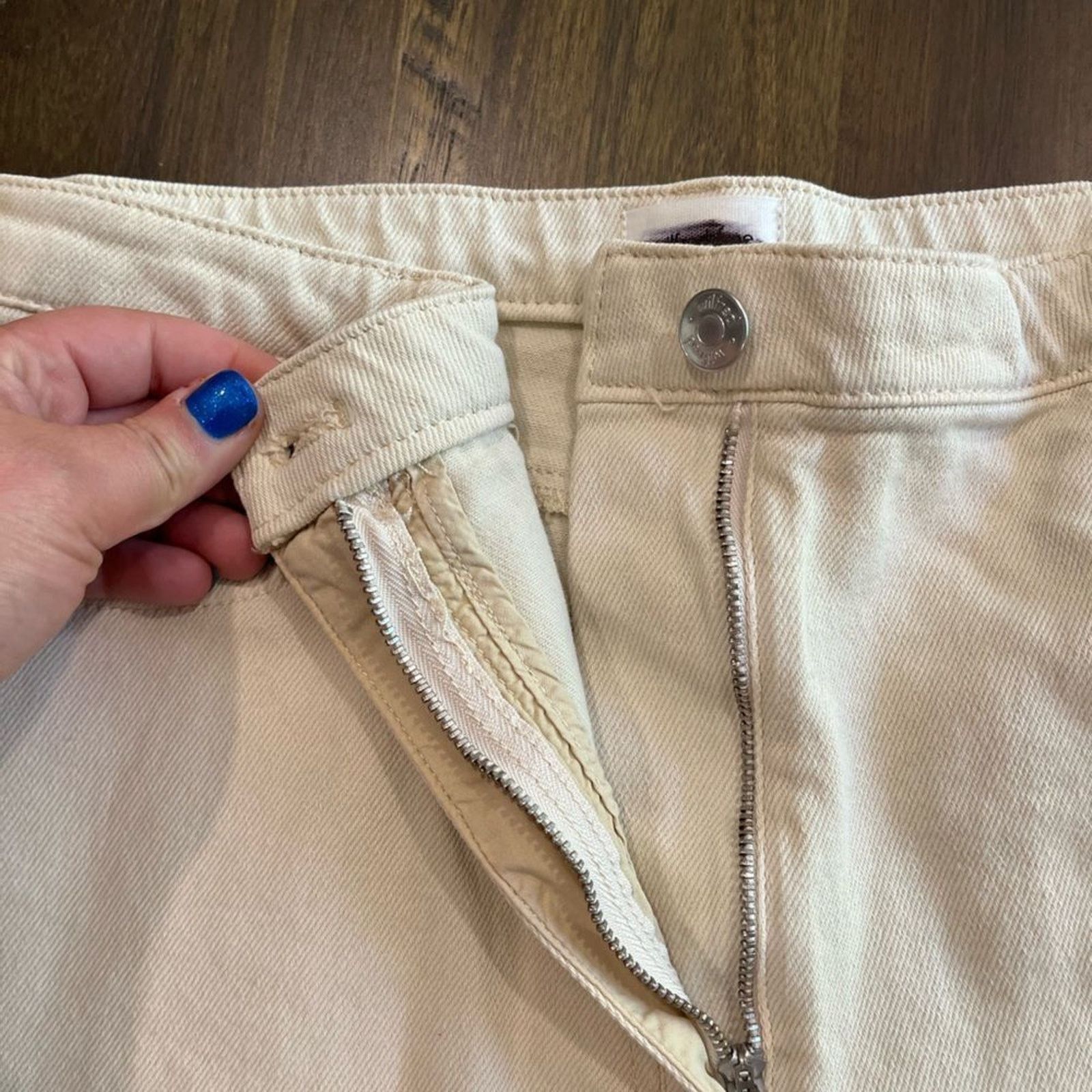Vintage NWOT Wilfred Free Aritzia Melina Pants Twill GD Birch Sz 00 Size 24" / US 00 / IT 34 - 9 Thumbnail