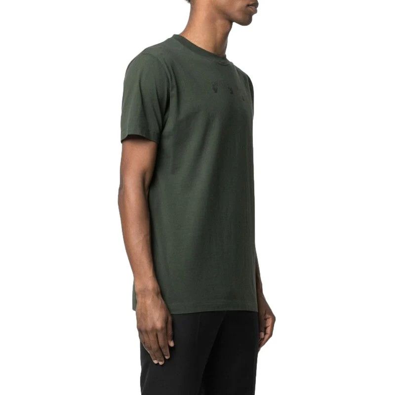 Off-White Green Lighting Bolt Arrows Logo T-shirt Size US XXL / EU 58 / 5 - 4 Thumbnail