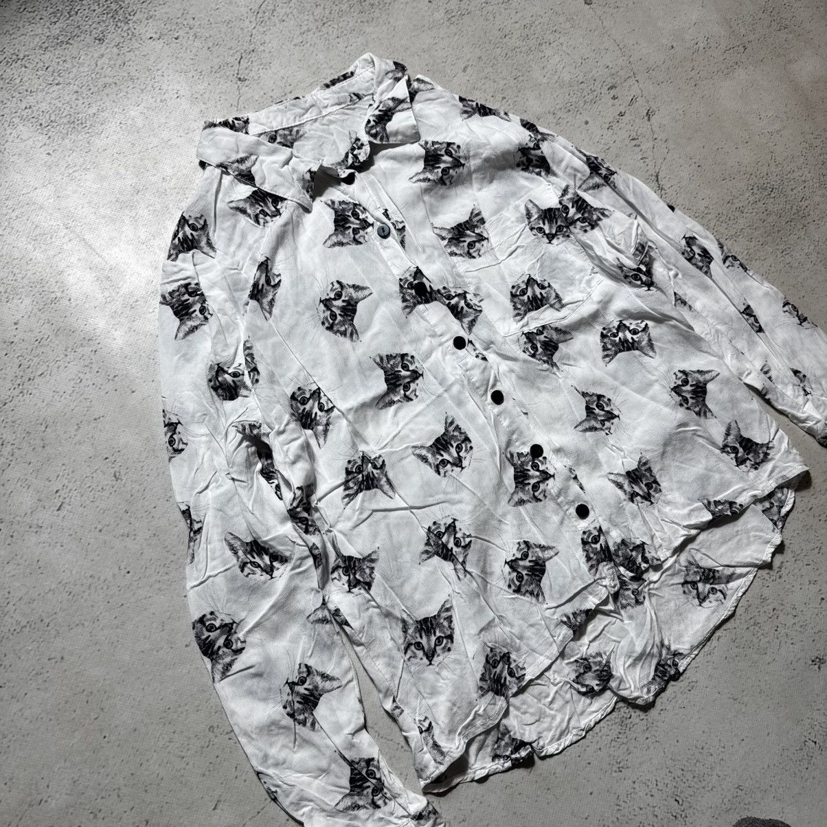 Hysteric Glamour hysteric glamour type shirt with kitties cute gothic punk Size M / US 6-8 / IT 42-44 - 2 Thumbnail