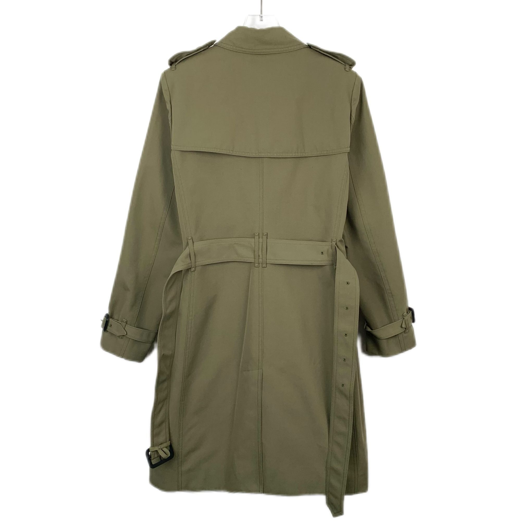 Burberry Burberry Military Green Double-Breasted Trench Coat (Size 4 Size M / US 6-8 / IT 42-44 - 8 Thumbnail