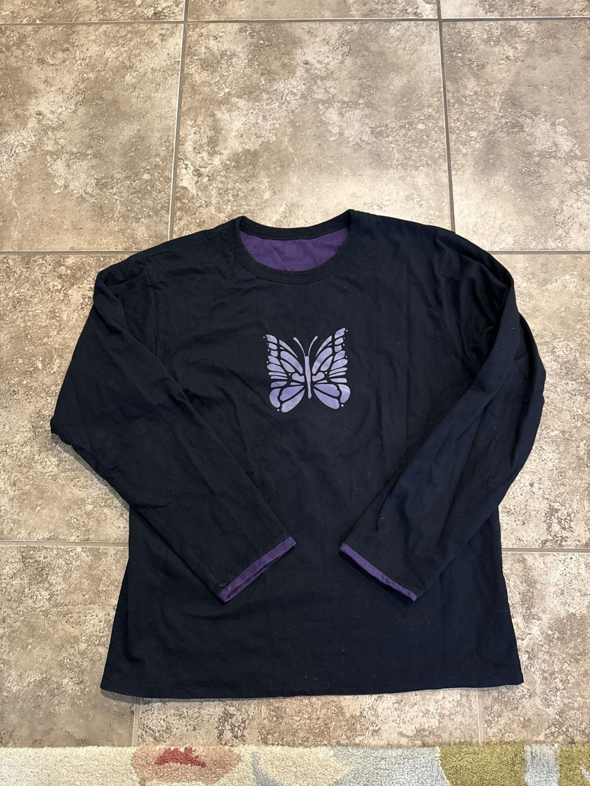 Needles Needles Reversible Butterfly Long Sleeve Size US L / EU 52-54 / 3 - 1 Thumbnail