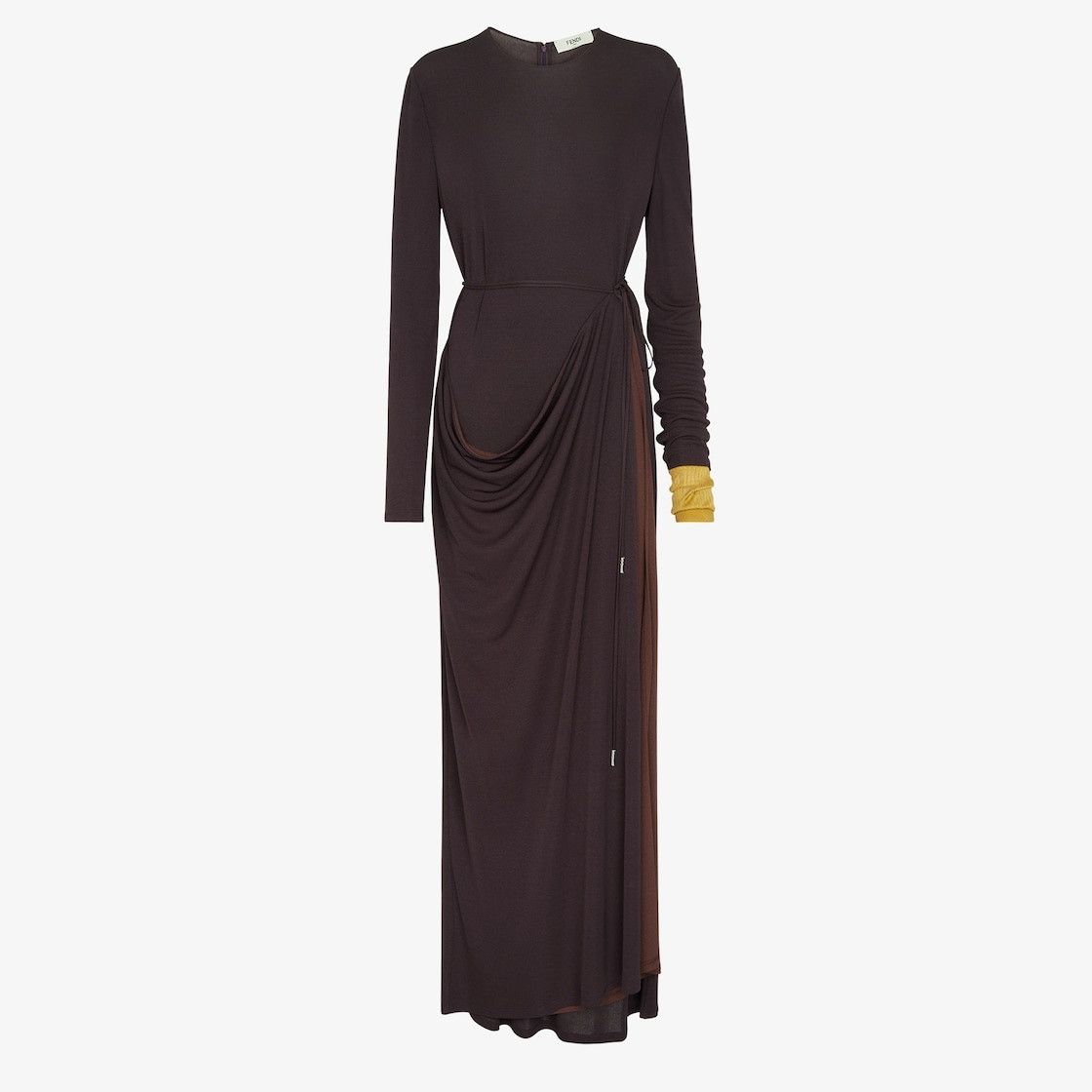 Fendi o1s1wg110226 Maxi Dress in Dark Purple Size XS / US 0-2 / IT 36-38 - 1 Thumbnail