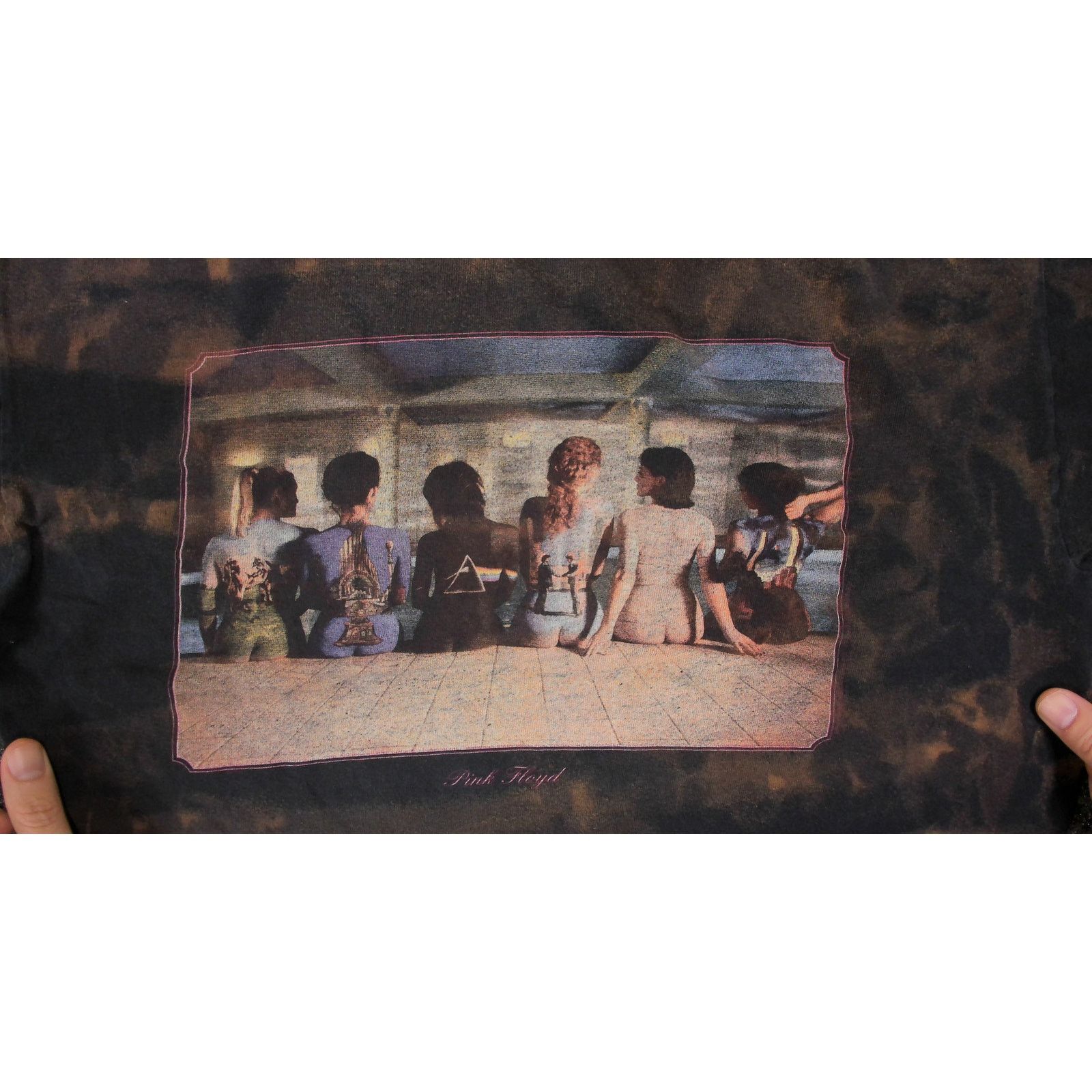 Pink Floyd Pink Floyd Back Art Tee 2004 Custom Bleach Tie Dye Large Size US L / EU 52-54 / 3 - 8 Thumbnail