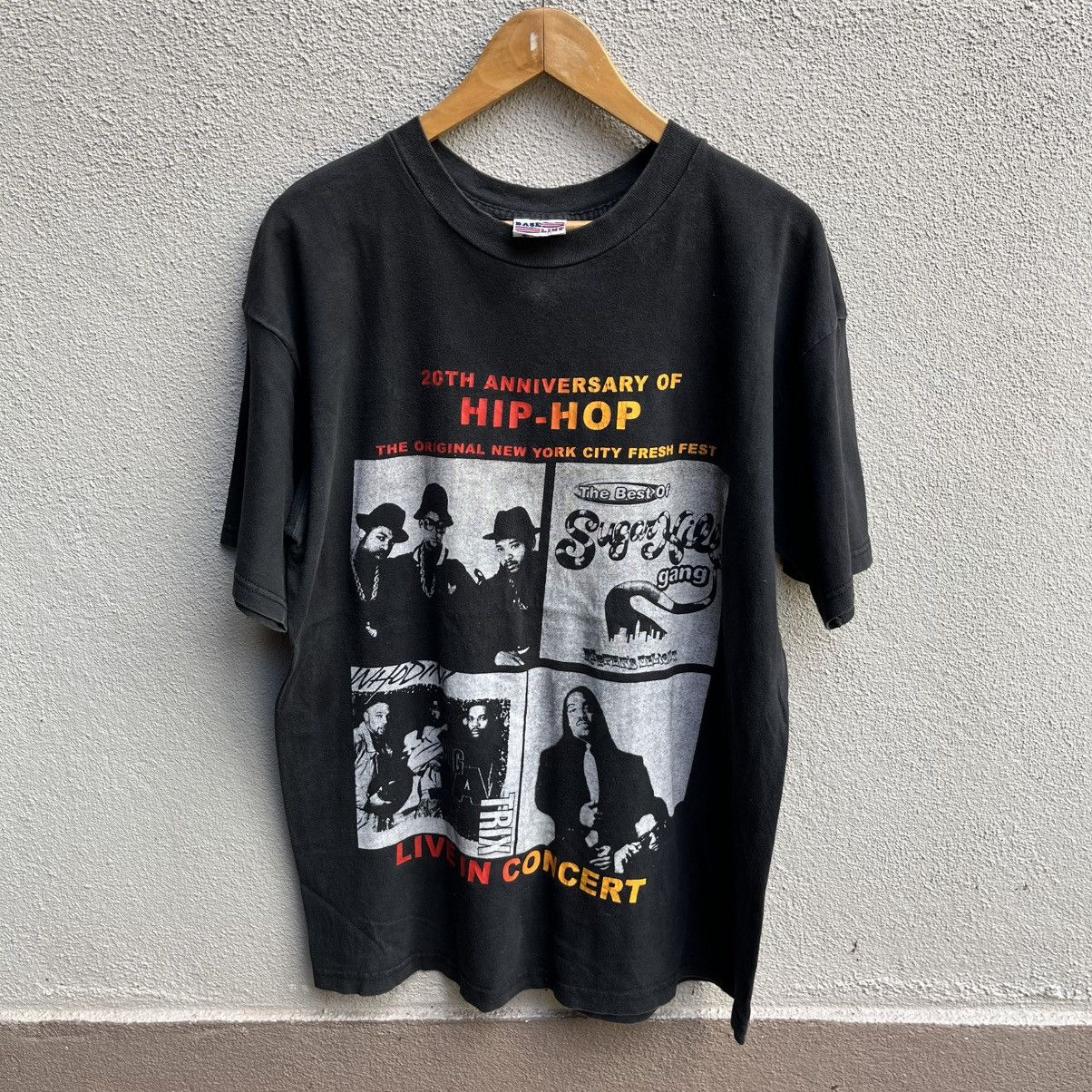 HIP HOP 20th Anniversary Tシャツ XL Drain Gang × Haunted Mound × Rap Tees *RARE Signed Joeyy + Shed