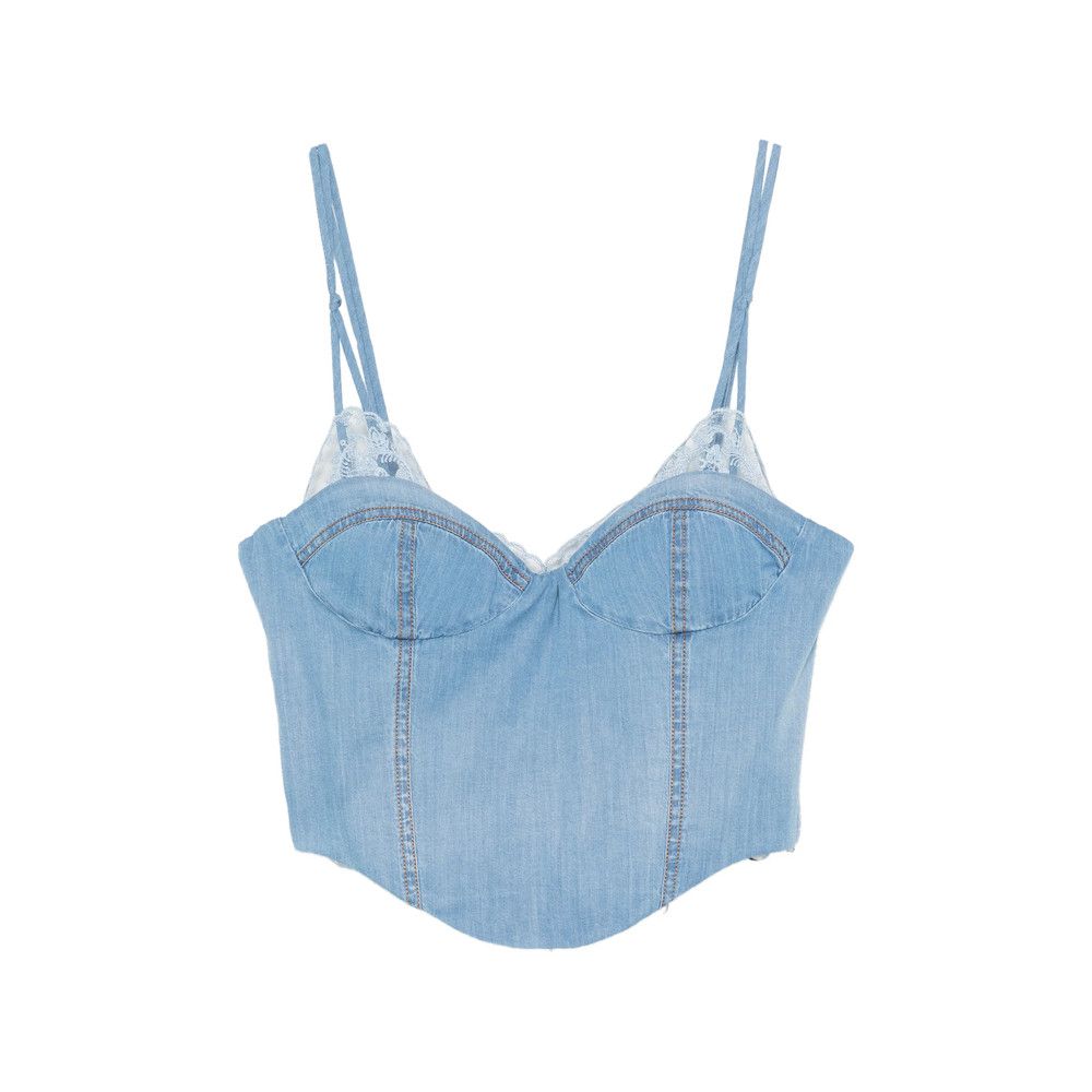 Ermanno Scervino Ermanno Scervino BLUE Tops - Blouses Size S / US 4 / IT 40 - 1 Thumbnail