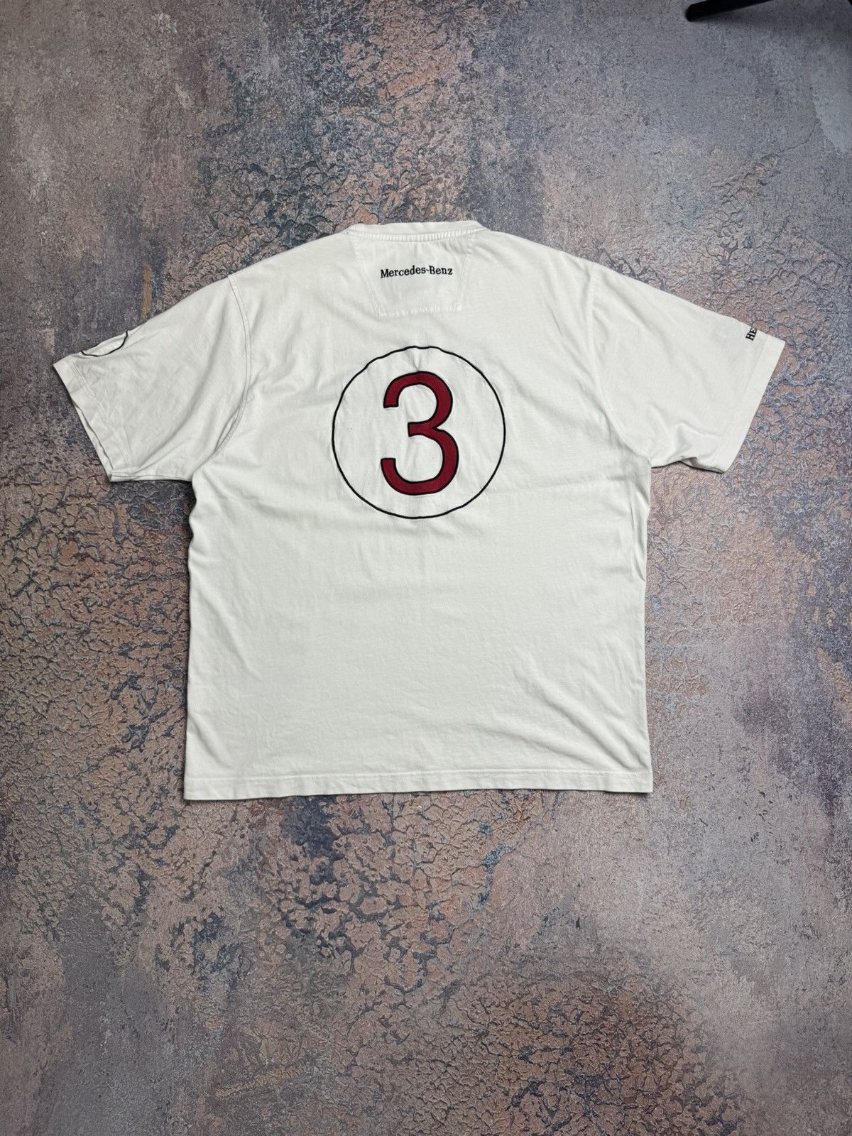 Mercedes-Benz Mercedes Benz Henri Lloyd Mens Logo T-Shirt Size XL White Size US XL / EU 56 / 4 - 8 Thumbnail