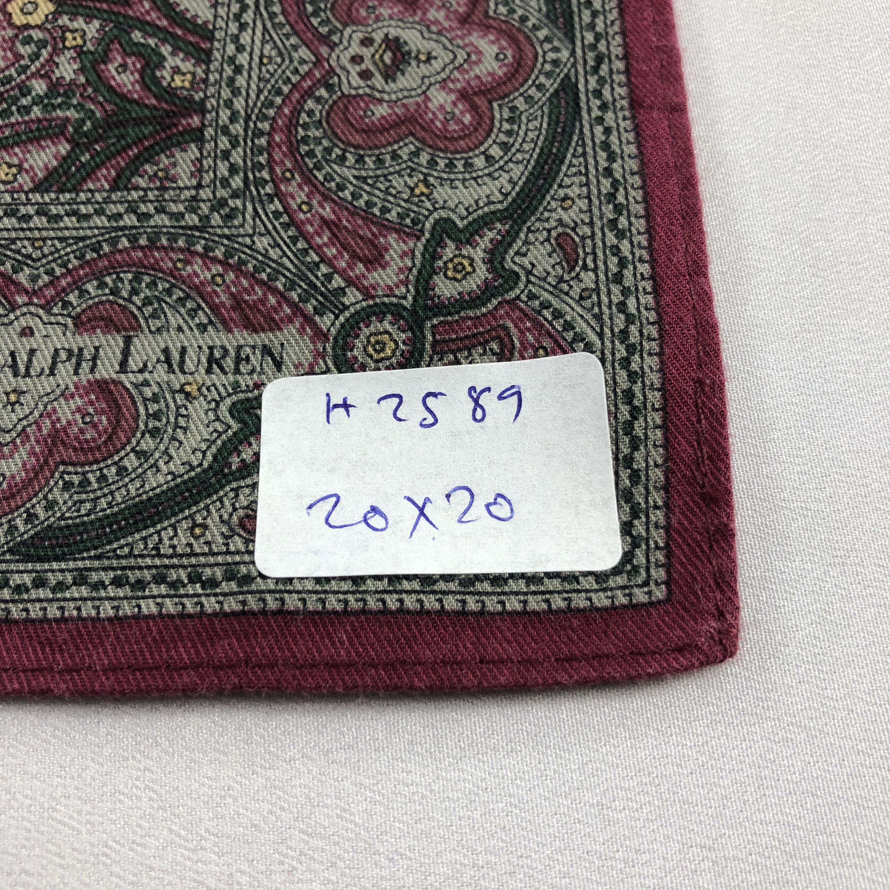 Polo Ralph Lauren Handkerchief Neckerchief Bandana H2589