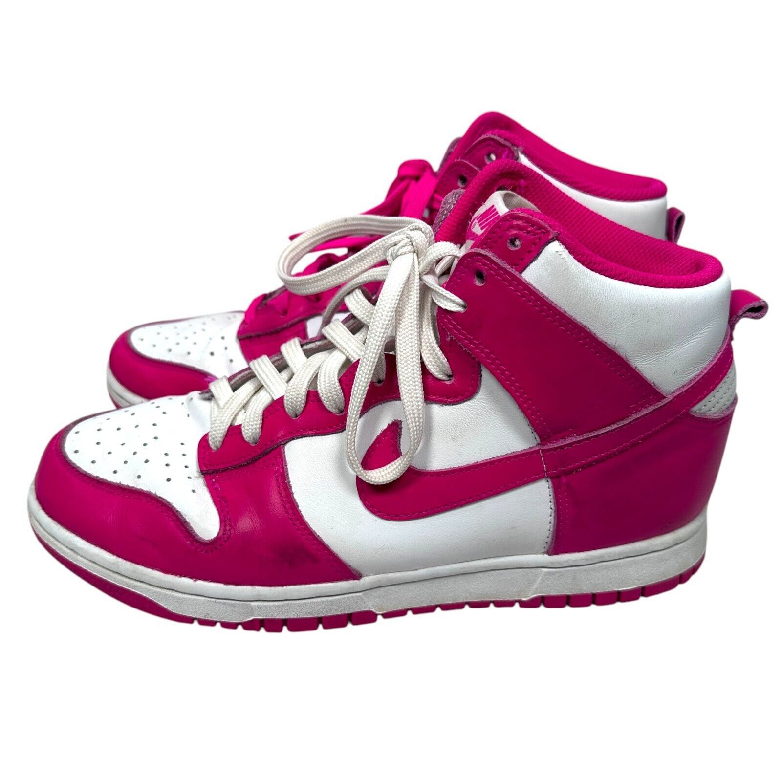 Nike Nike Dunk High Sneakers Women's 9 Pink White DD1869-110 Size US 9 / IT 39 - 3 Thumbnail