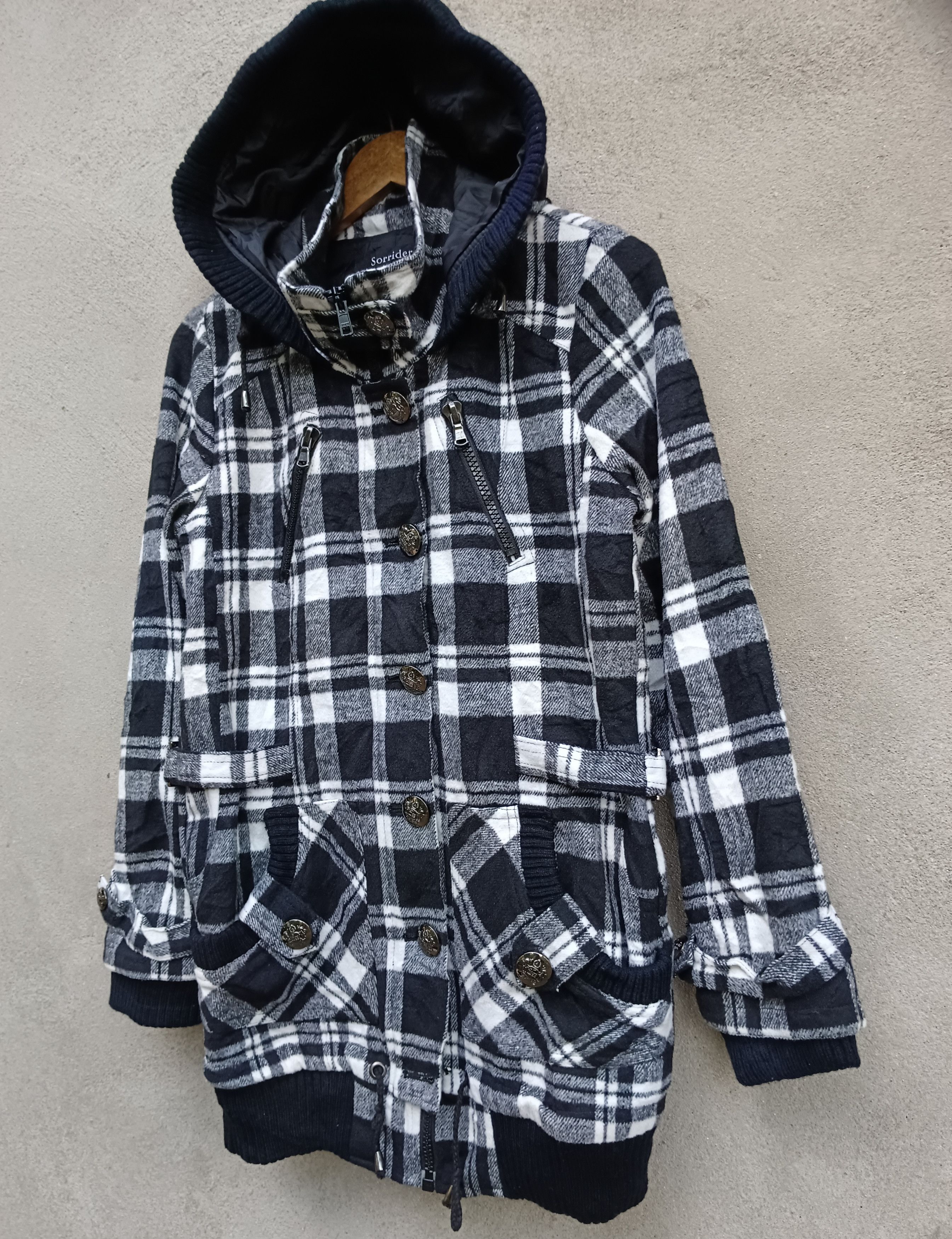 If Six Was Nine GOA Sorridere Wool Jacket Hoodie Size US M / EU 48-50 / 2 - 2 Thumbnail