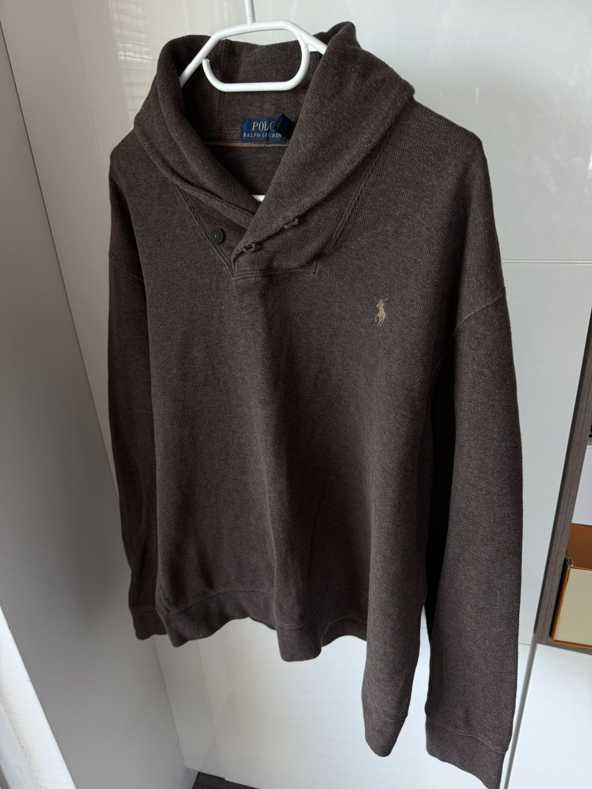 Polo Ralph Lauren Vintage Polo Ralph Lauren Embroidered Logo High Neck Sweater Size US XL / EU 56 / 4 - 6 Thumbnail