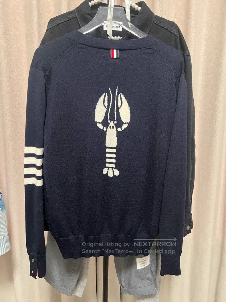 Thom Browne Thom Browne Lobster Open-Cardigan Size US L / EU 52-54 / 3 - 2 Thumbnail