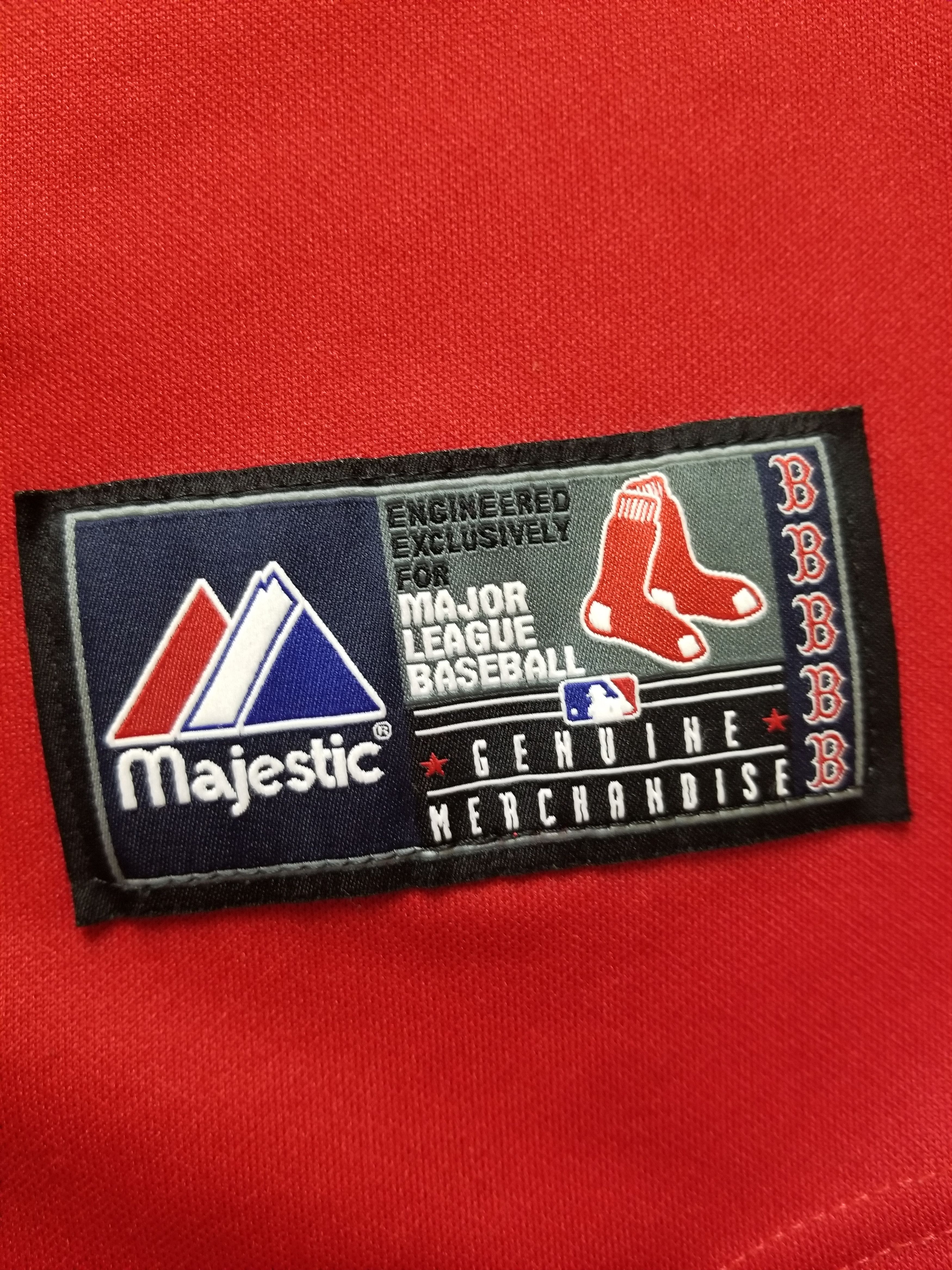 Majestic Vintage Boston Red Sox Majestic Red MLB Jersey Size US S / EU 44-46 / 1 - 10 Thumbnail