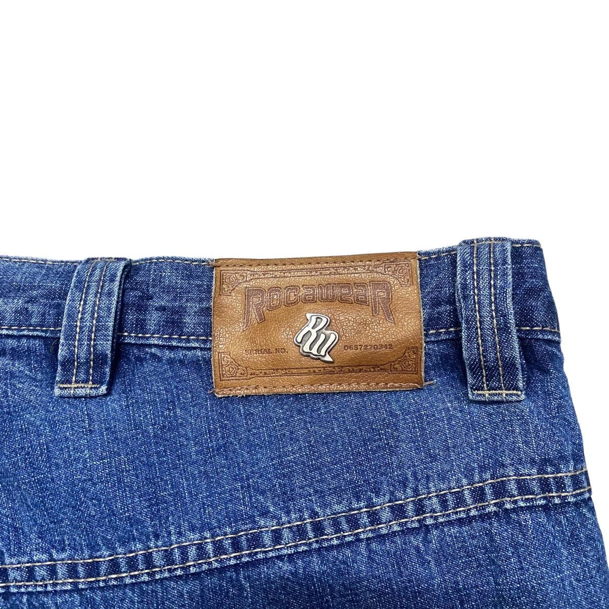 Rocawear Vintage Y2K Rocawear Denim Baggy Jeans Size US 36 / EU 52 - 12 Thumbnail
