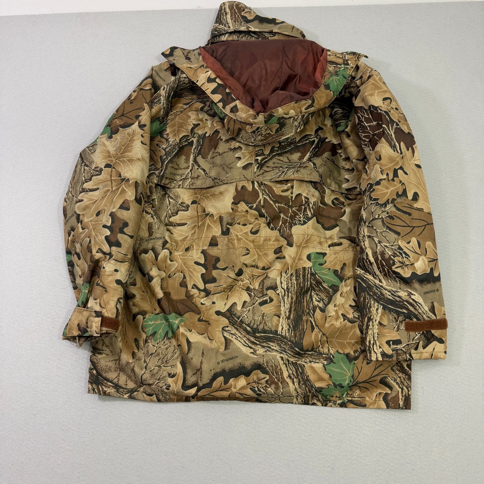 Vintage Remington Hunting Jacket Large Camo Nylon Full Zip Hooded Size US L / EU 52-54 / 3 - 6 Thumbnail
