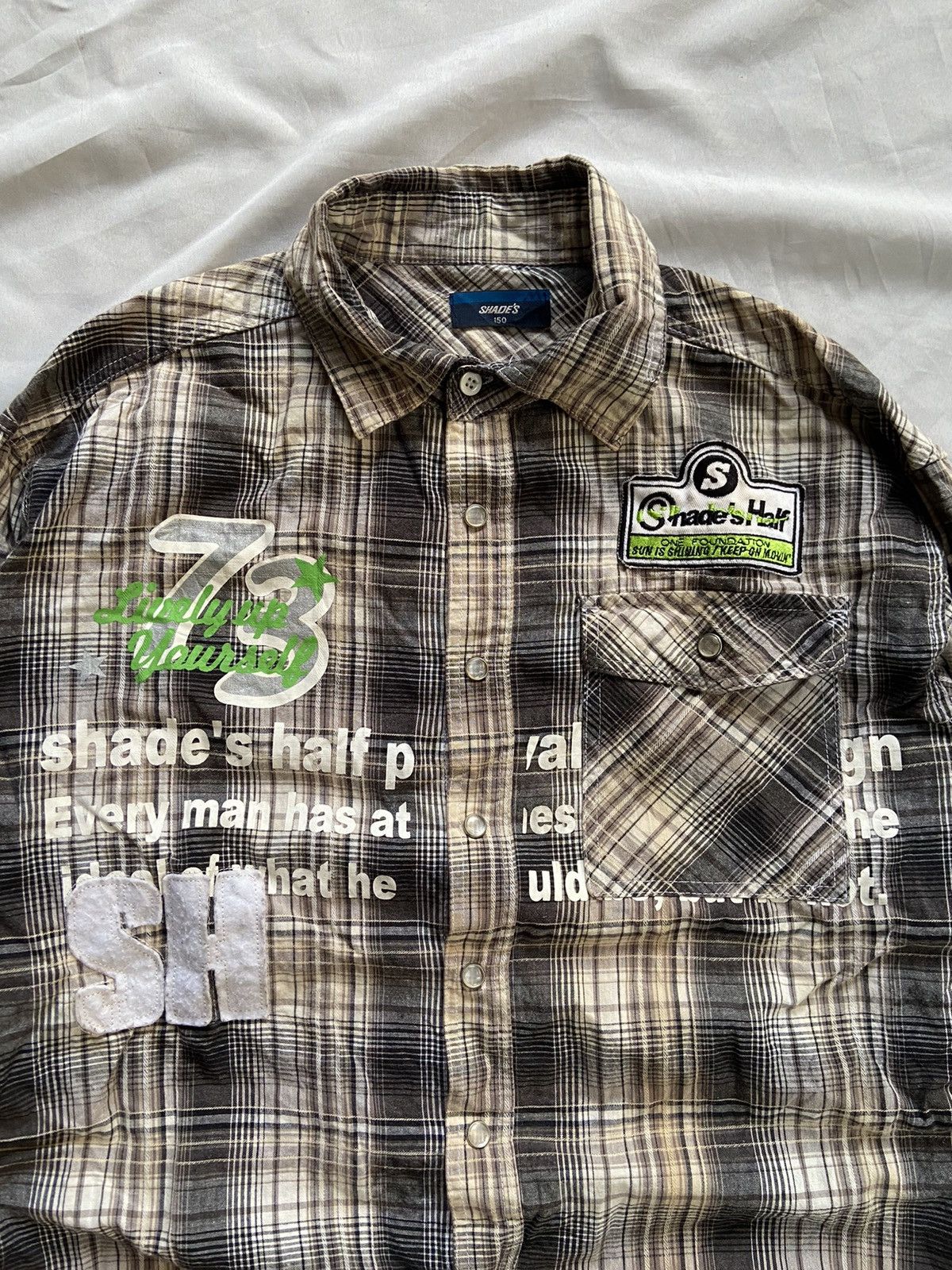 If Six Was Nine SHADE'S LETS GET TOGETHER BUTTON DOWN SHIRT Size US S / EU 44-46 / 1 - 2 Thumbnail